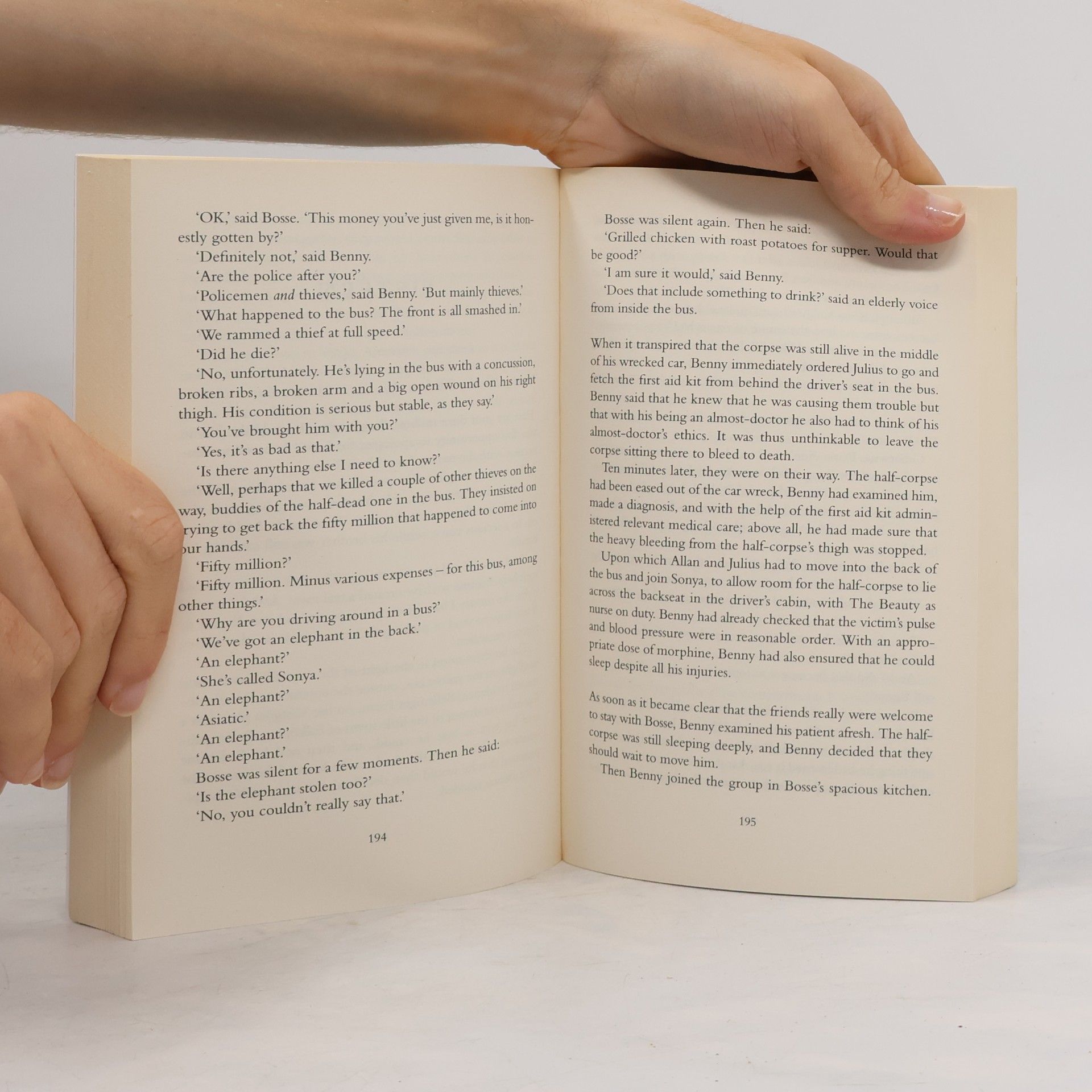 Jonas Jonasson The hundred year old man who climbed out of the window and disappeared