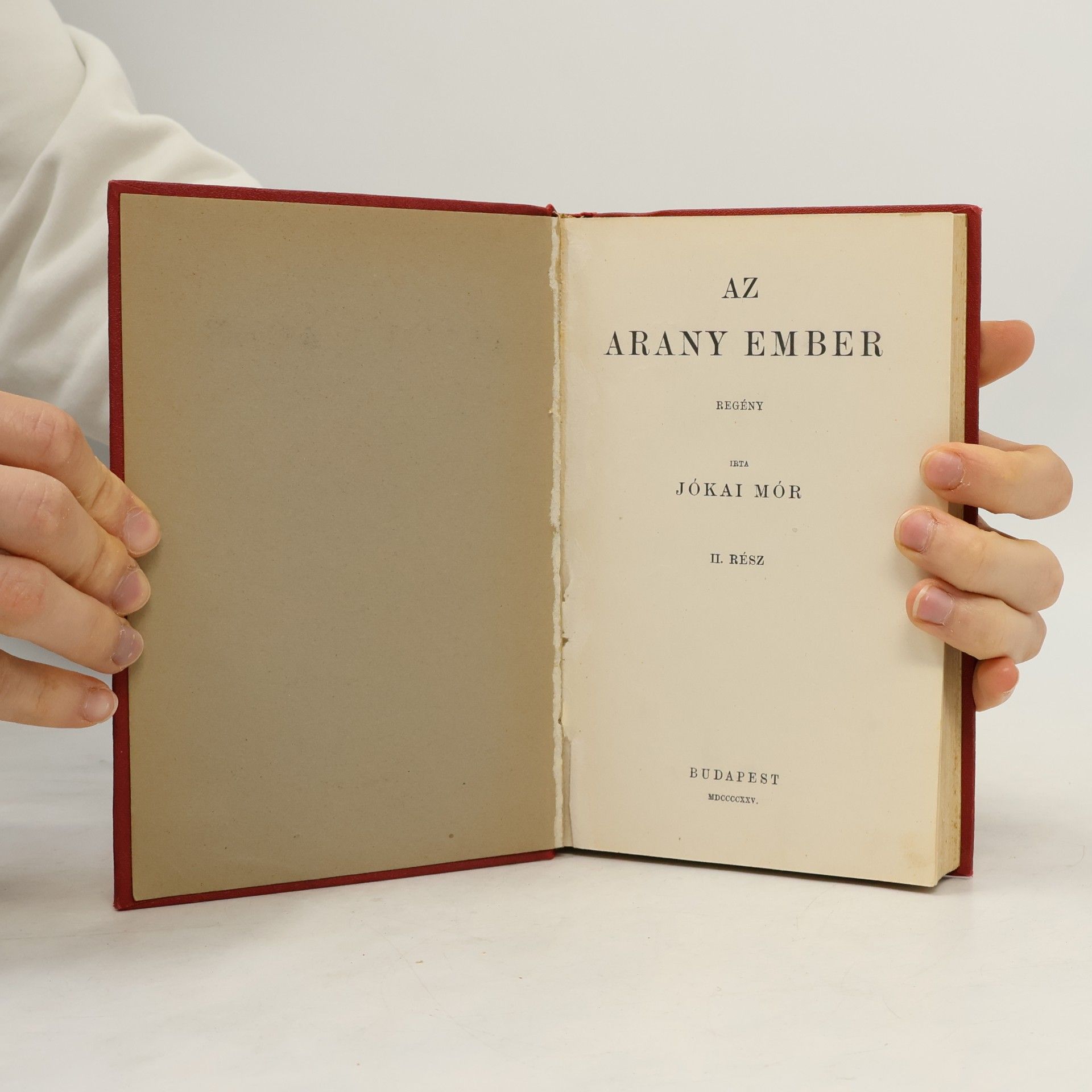 Mór Jókai Az arany ember