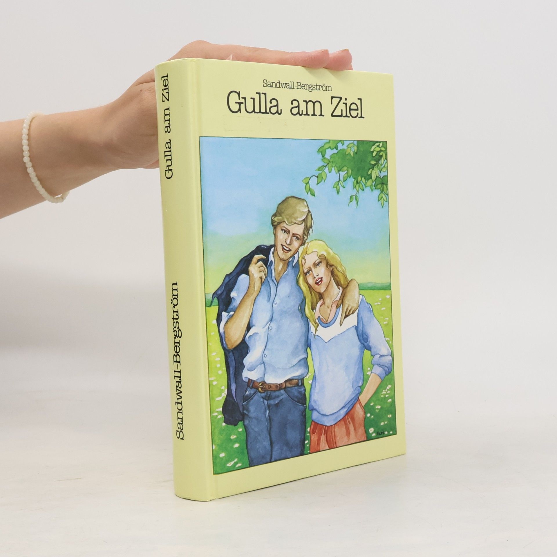 Martha Sandwall-Bergström Gulla am Ziel
