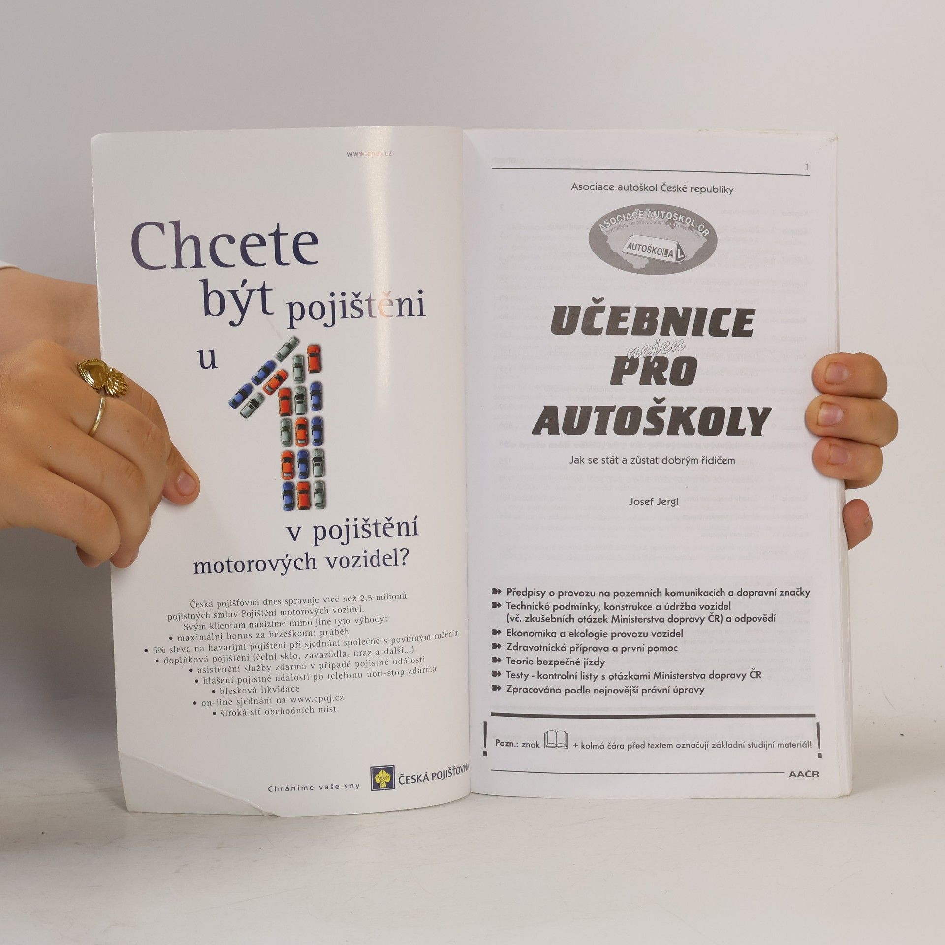 Josef Jergl Učebnice nejen pro autoškoly