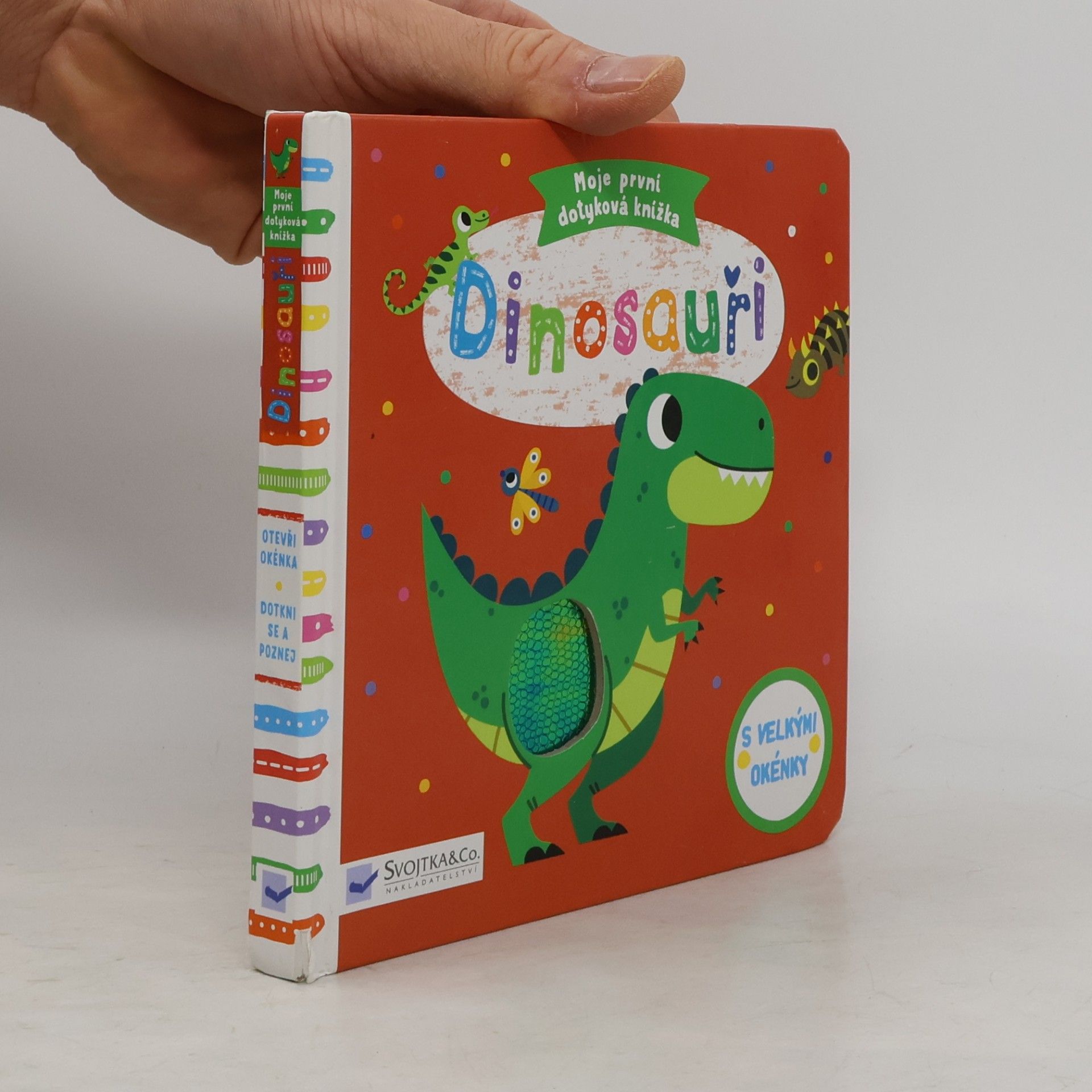 Tiago Americo Dinosauři - Moje první dotyková knížka