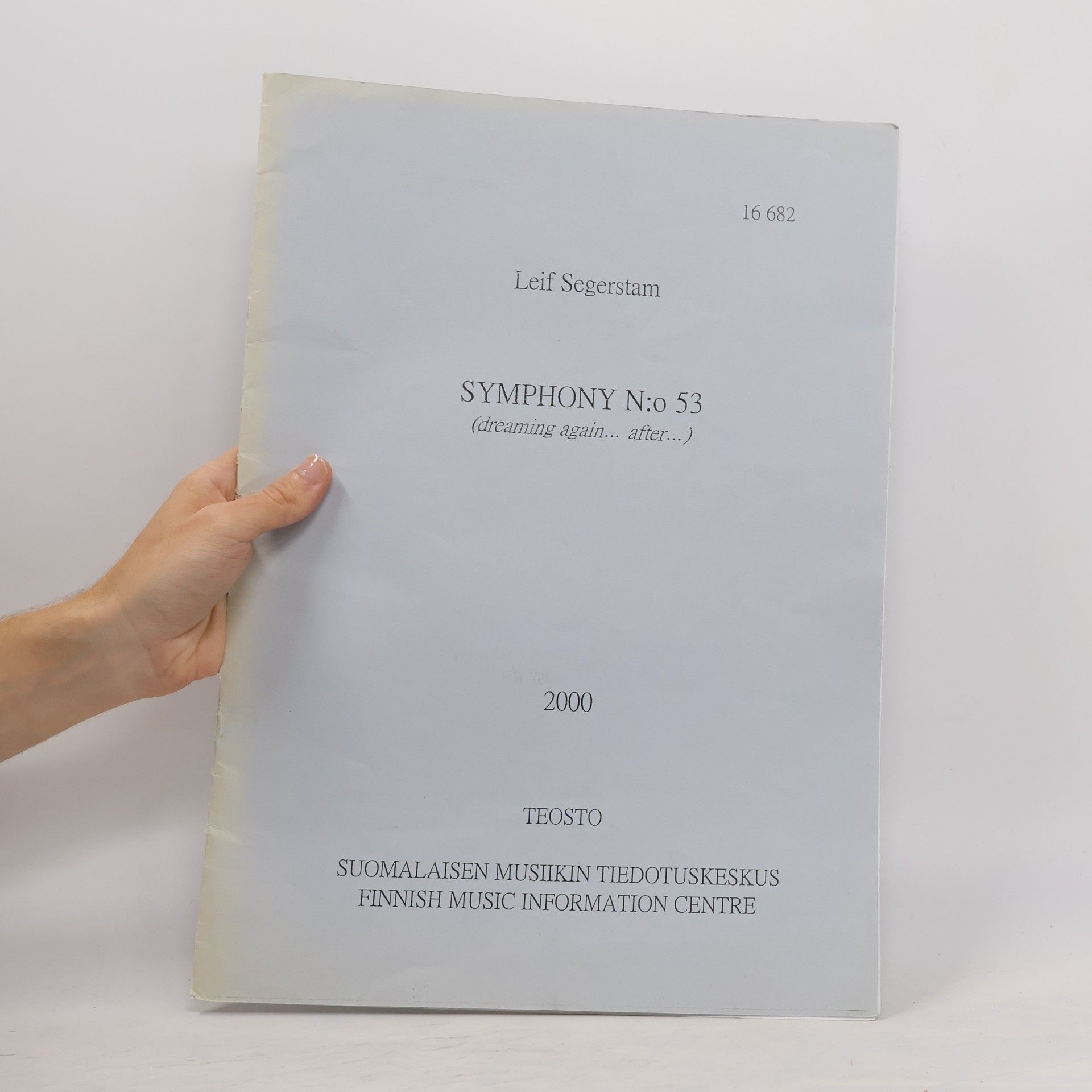 Leif Segerstam Symphony No. 53