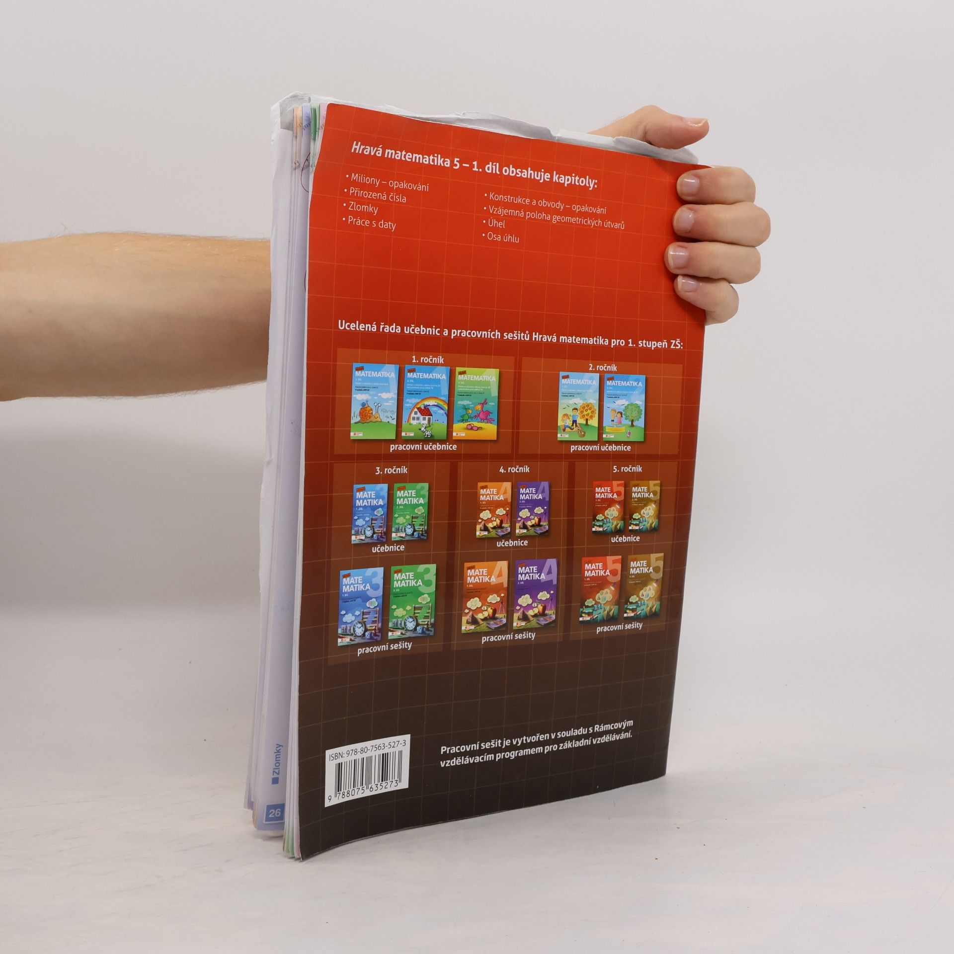 kolektiv Hravá matematika 5 I.díl Pracovní sešit
