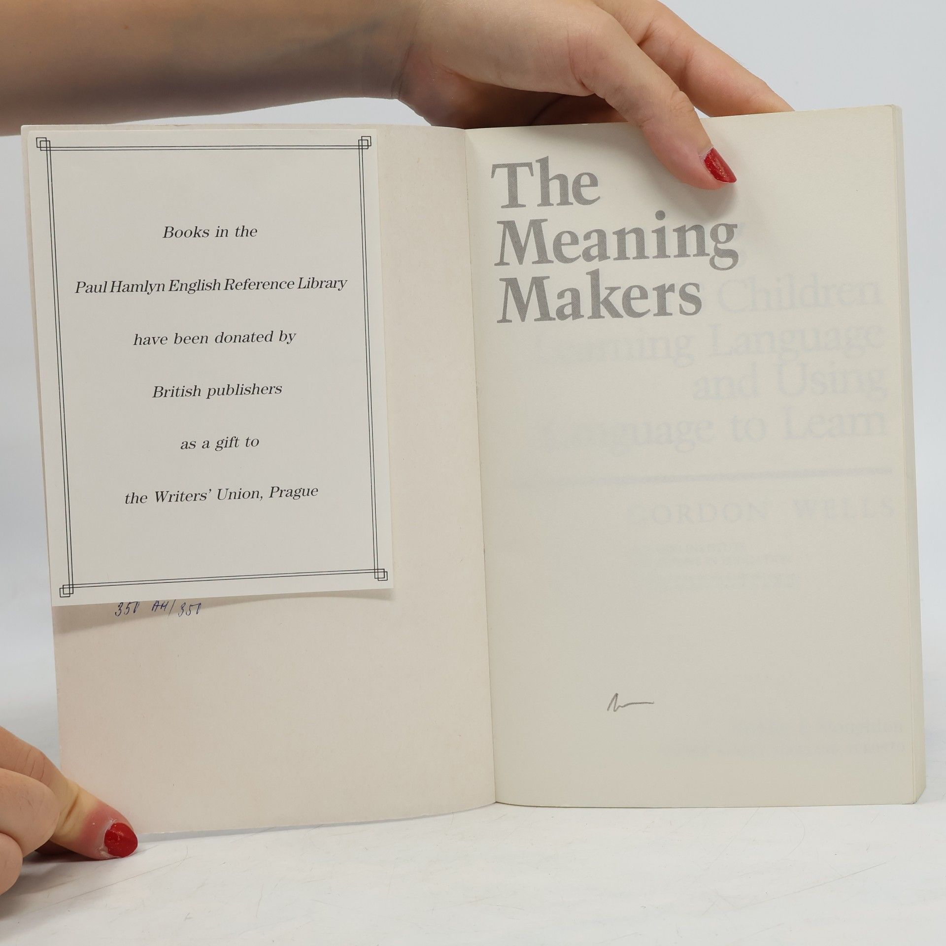 Gordon Wells The Meaning Makers