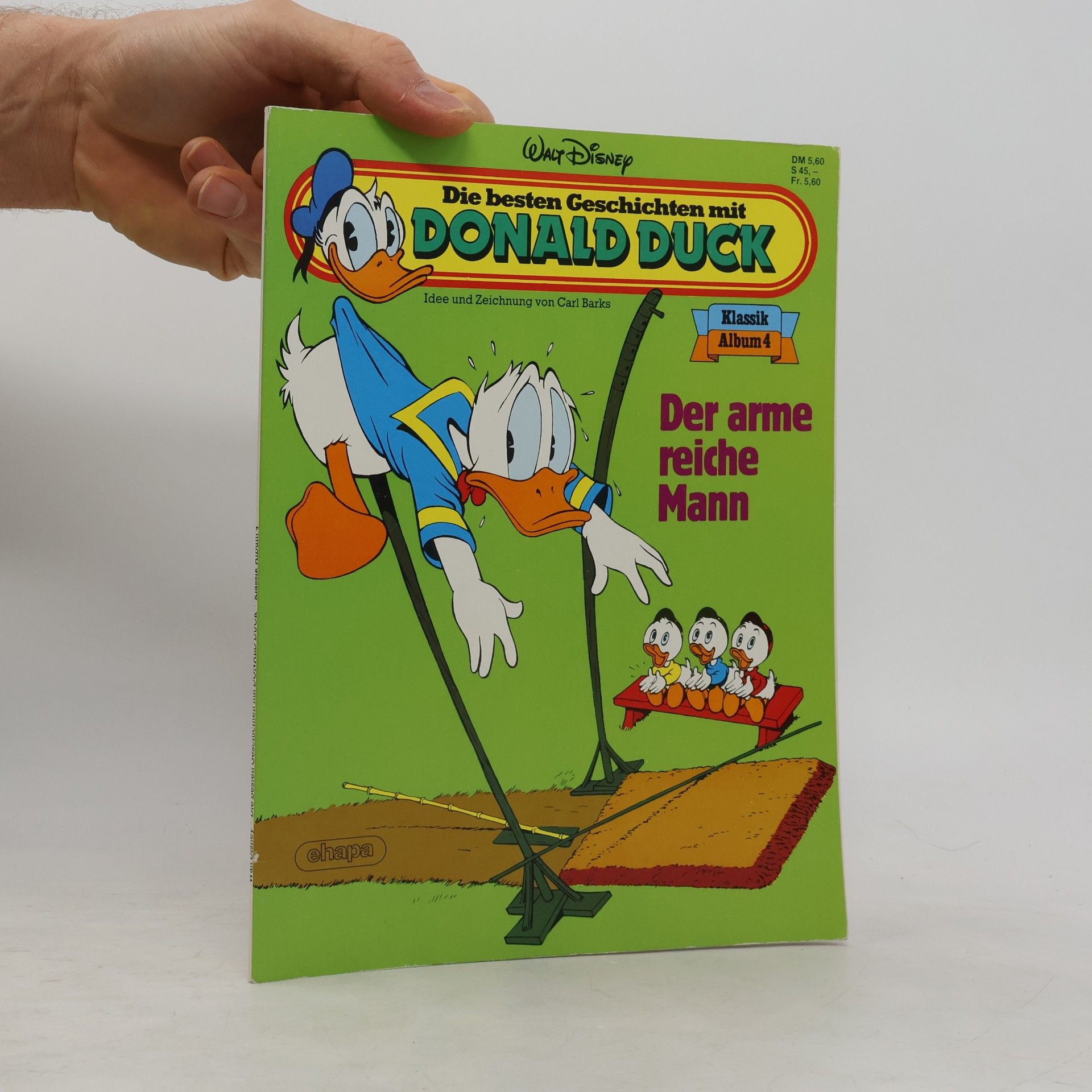 Walt Disney Die besten Geschichten mit Donald Duck. Klassik Album 4