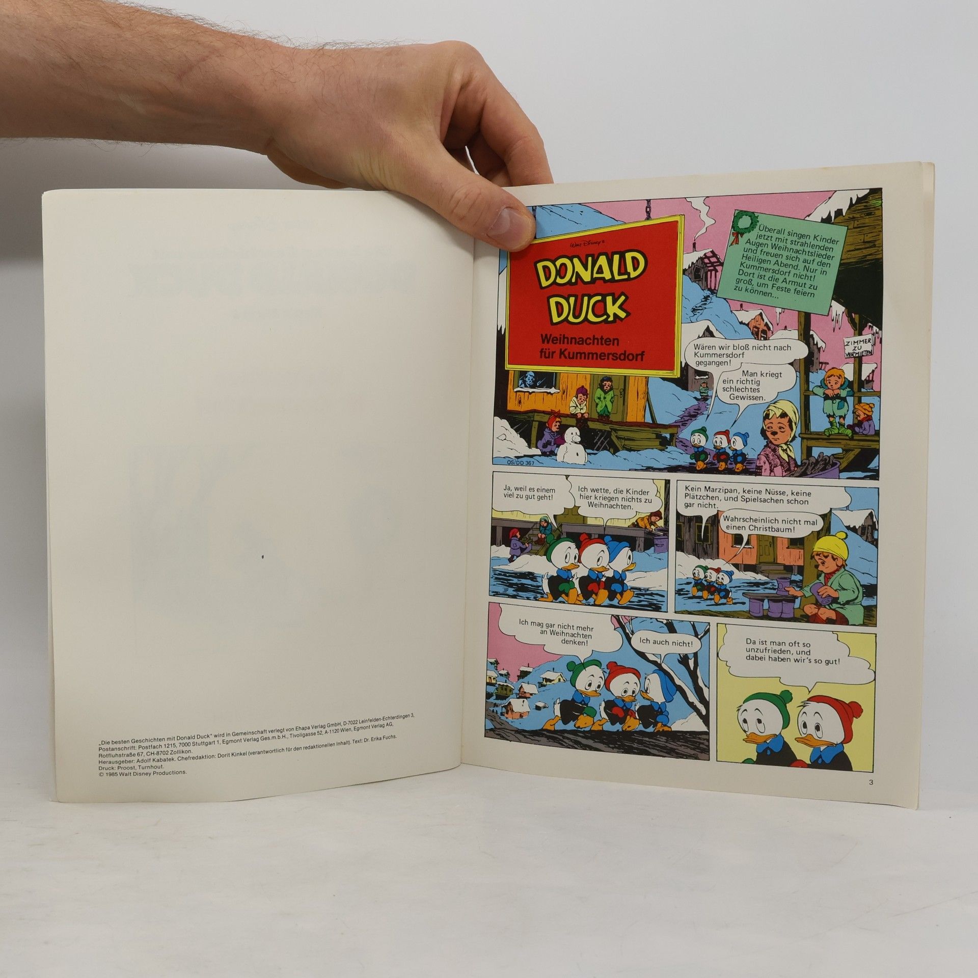 Carl Barks Die besten Geschichten mit Donald Duck. Weihnachten für Kummersdorf