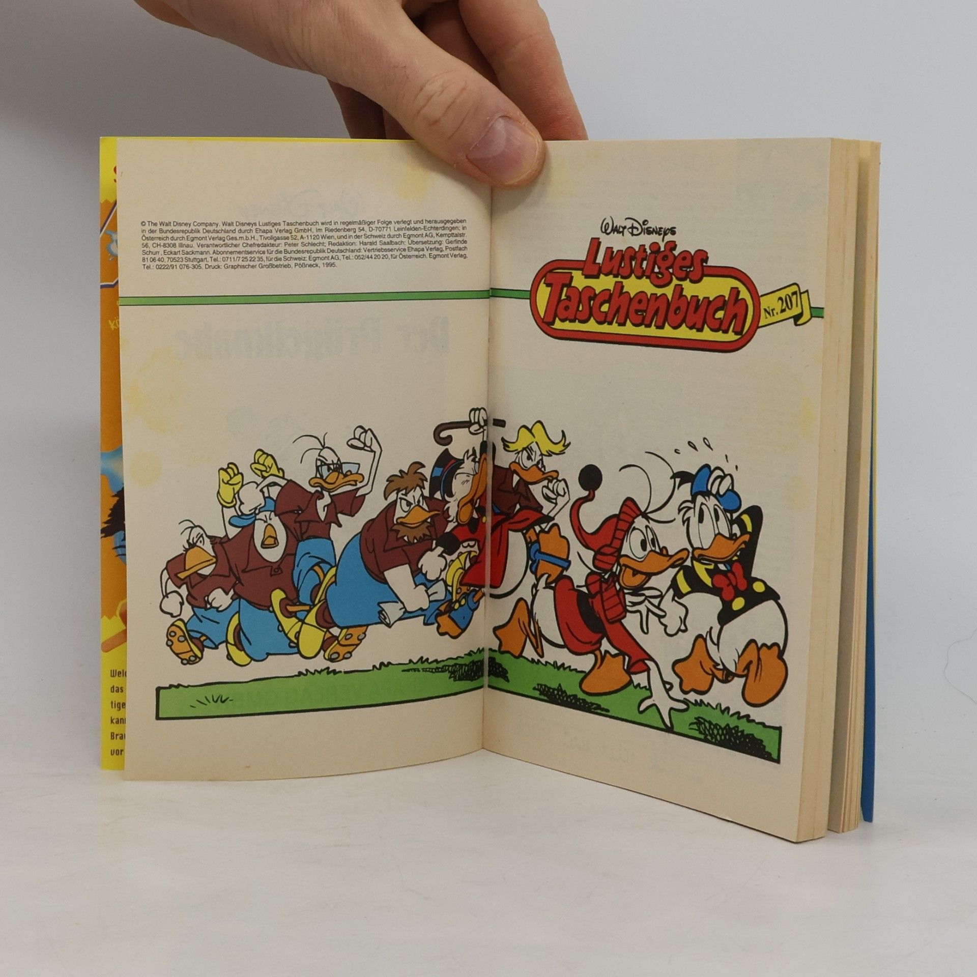 Walt Disney Lustiges Taschenbuch Nr. 207. Der Prügelknabe