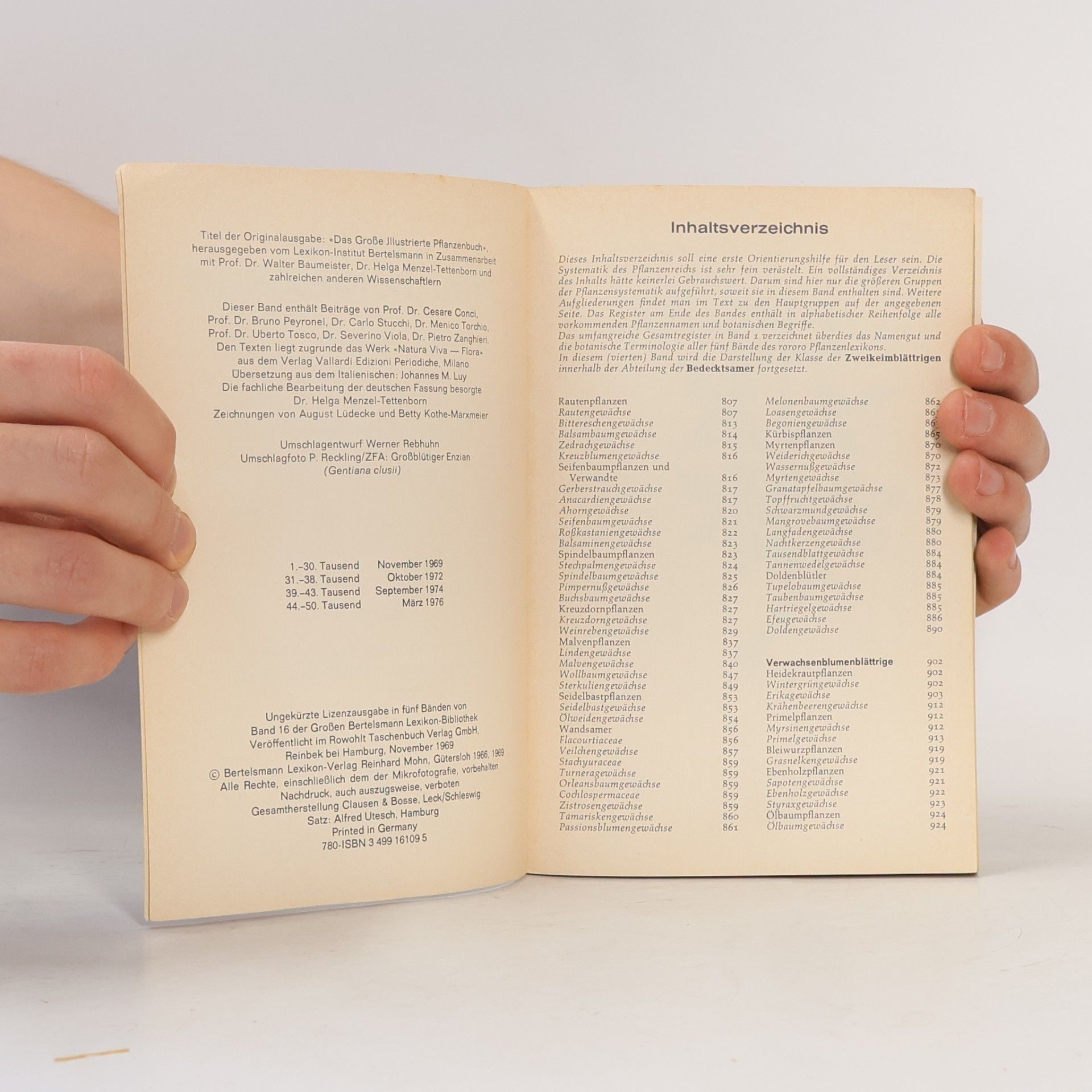 Various authors Rororo. Pflanzenlexikon 4