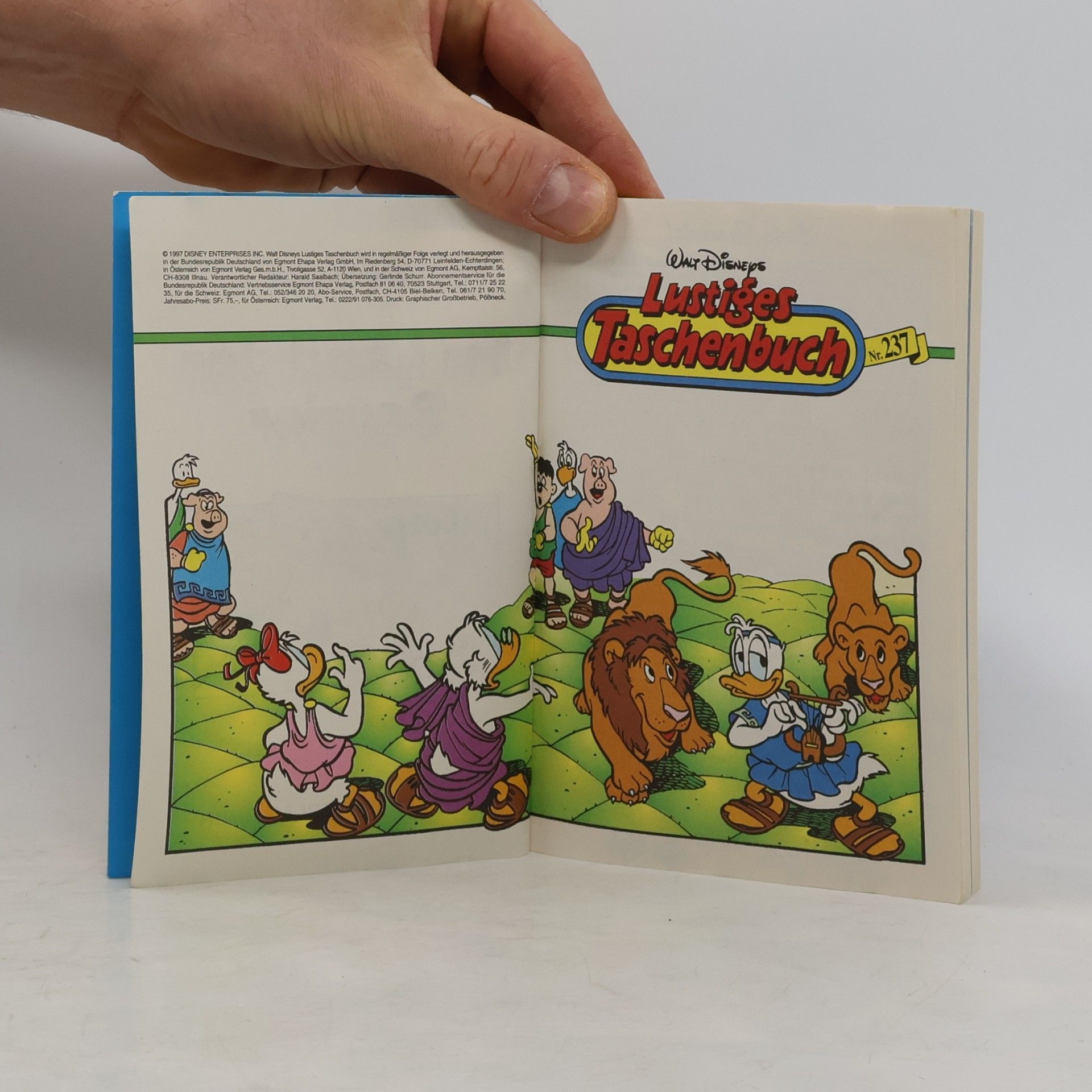 Walt Disney Lustiges Taschenbuch 237. Im Land der Saurier