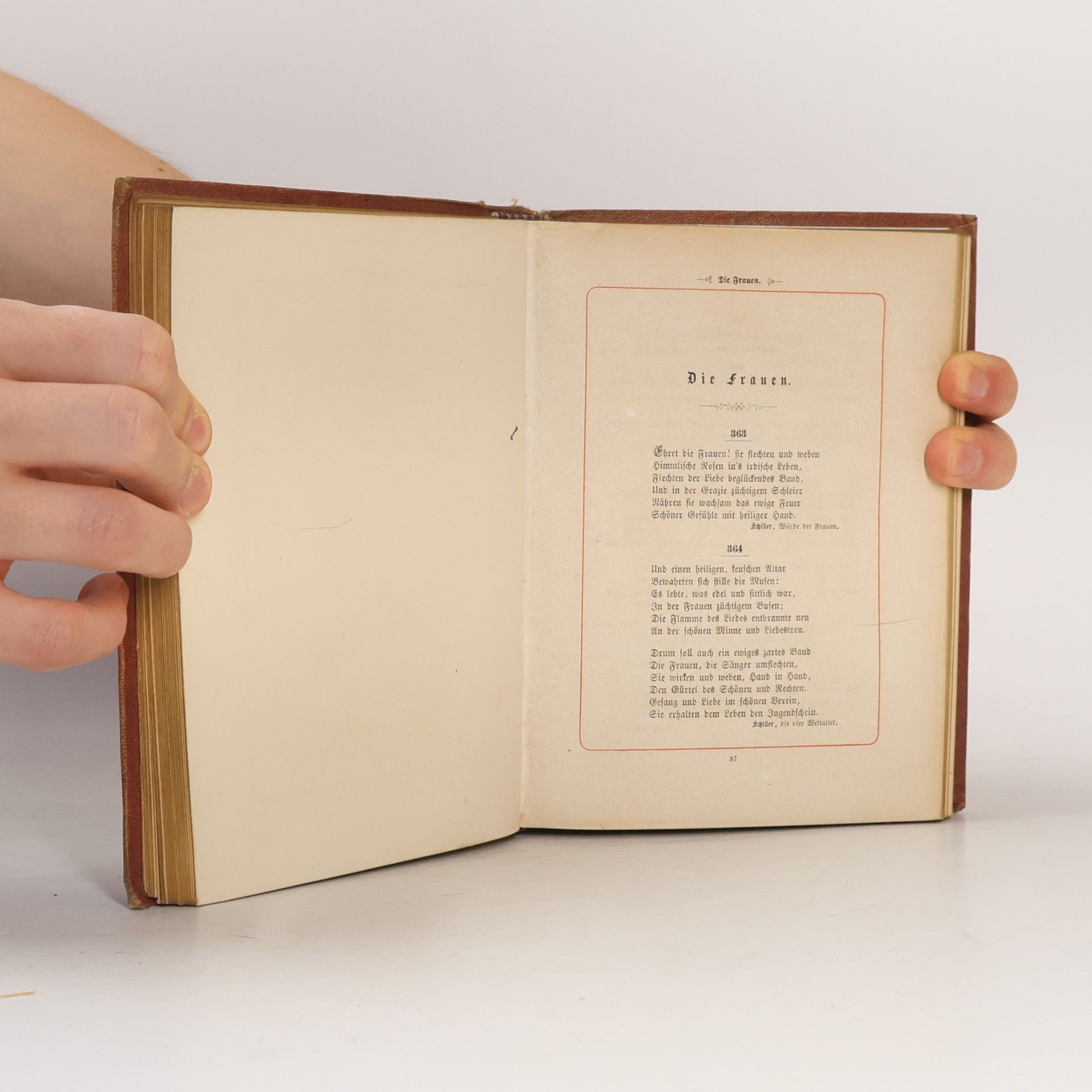 Johann Wolfgang von Goethe Gedankenharmonie aus Goethe und Schiller