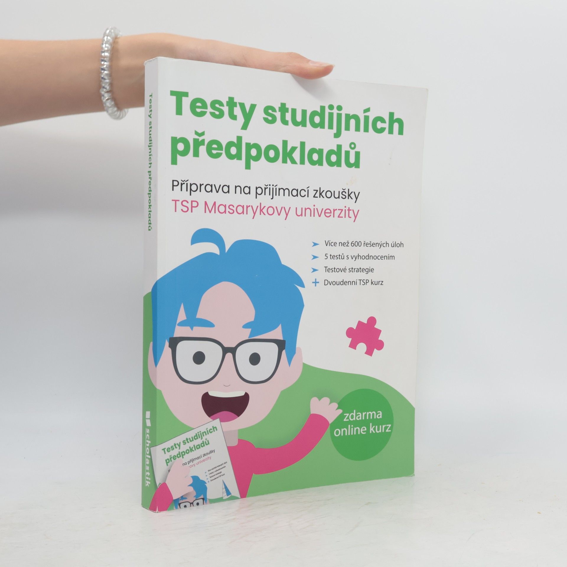 Žaneta Csonka Testy studijních předpokladů : příprava na přijímací zkoušky TSP Masarykovy univerzity