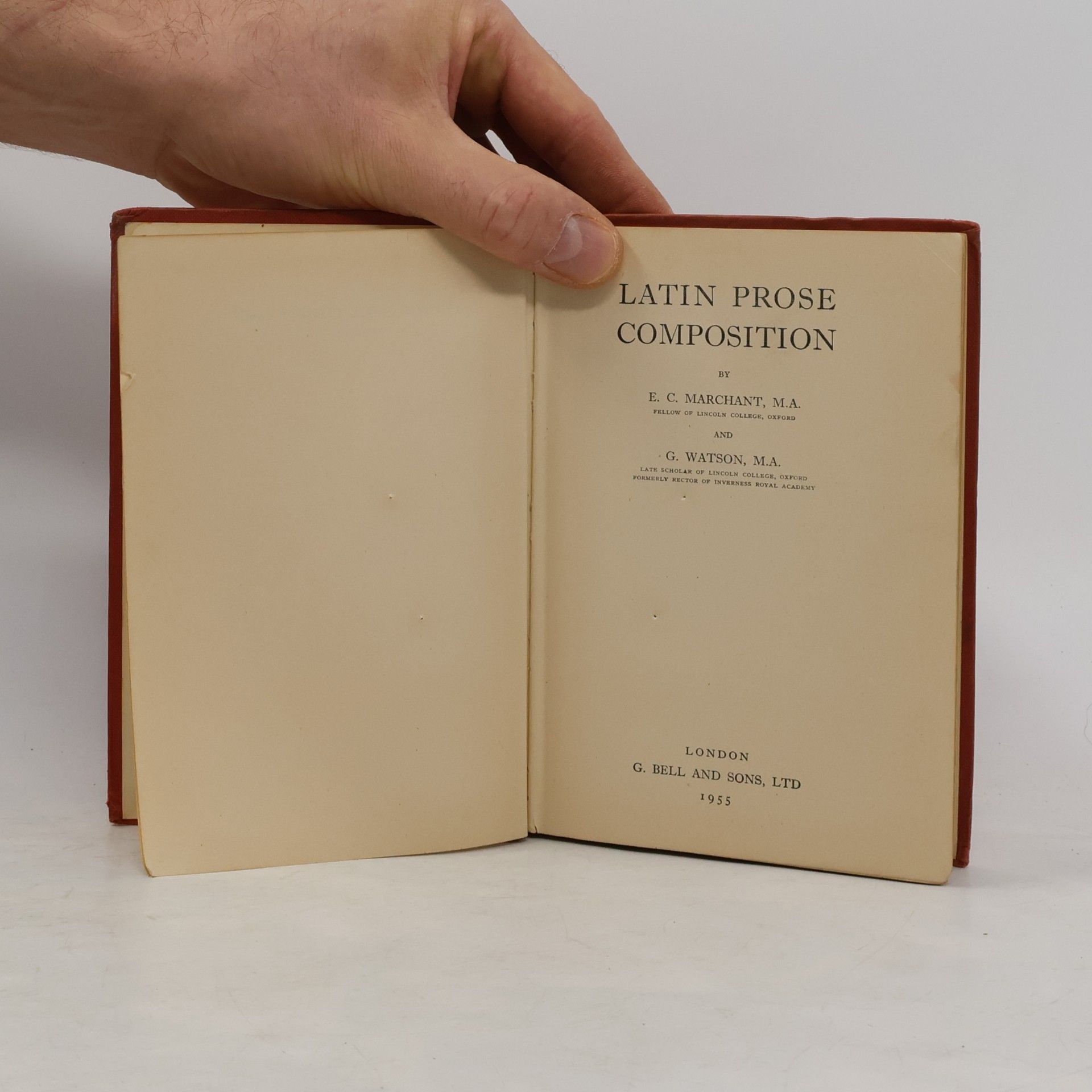 Various authors Latin Prose Compostition