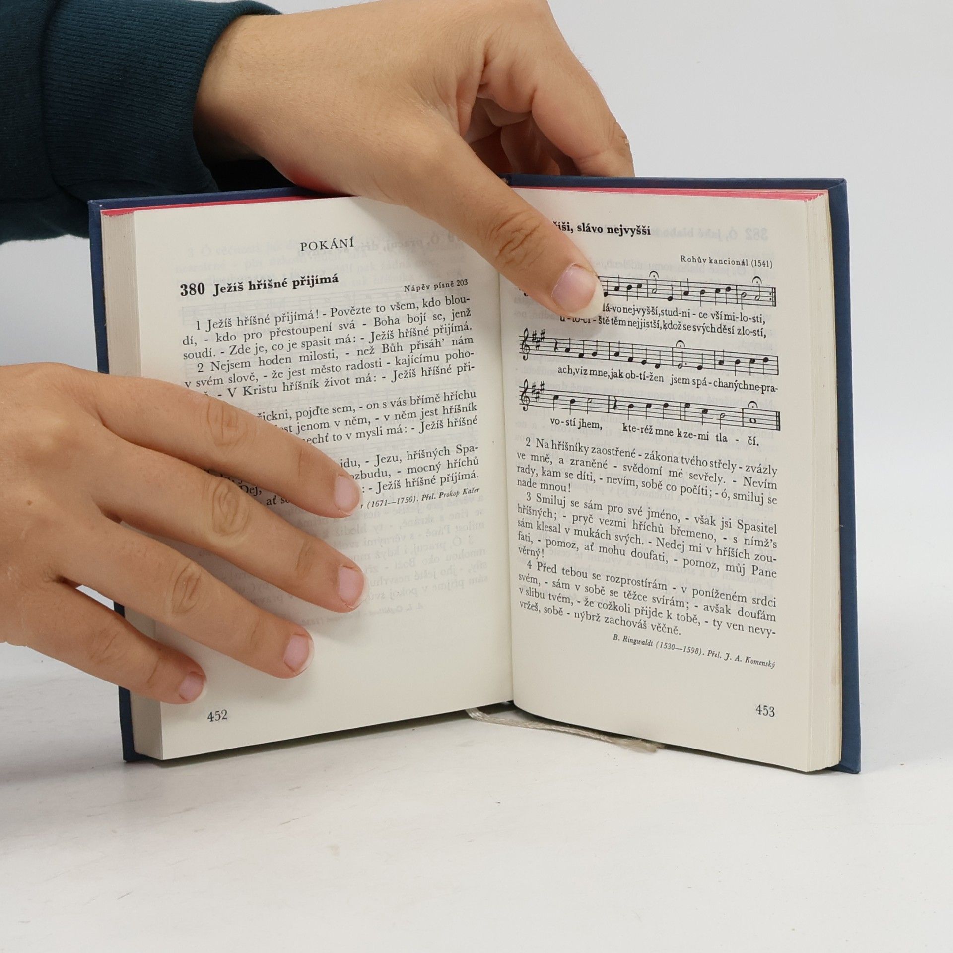 nakladatelství a. knihkupectví Kalich Zpěvník českobratrské církve evangelické
