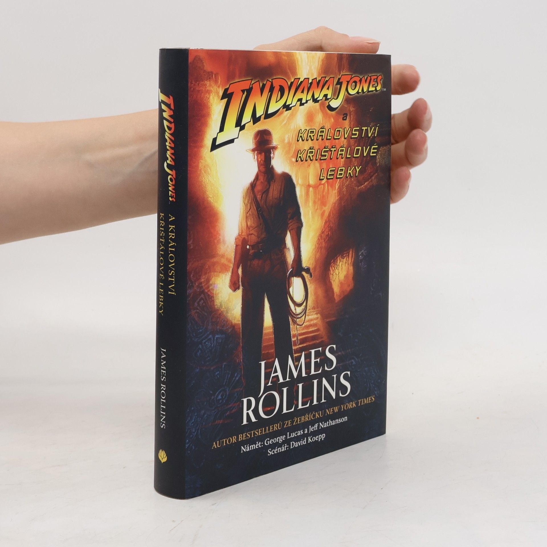 James Rollins Indiana Jones a království Křišťálové lebky