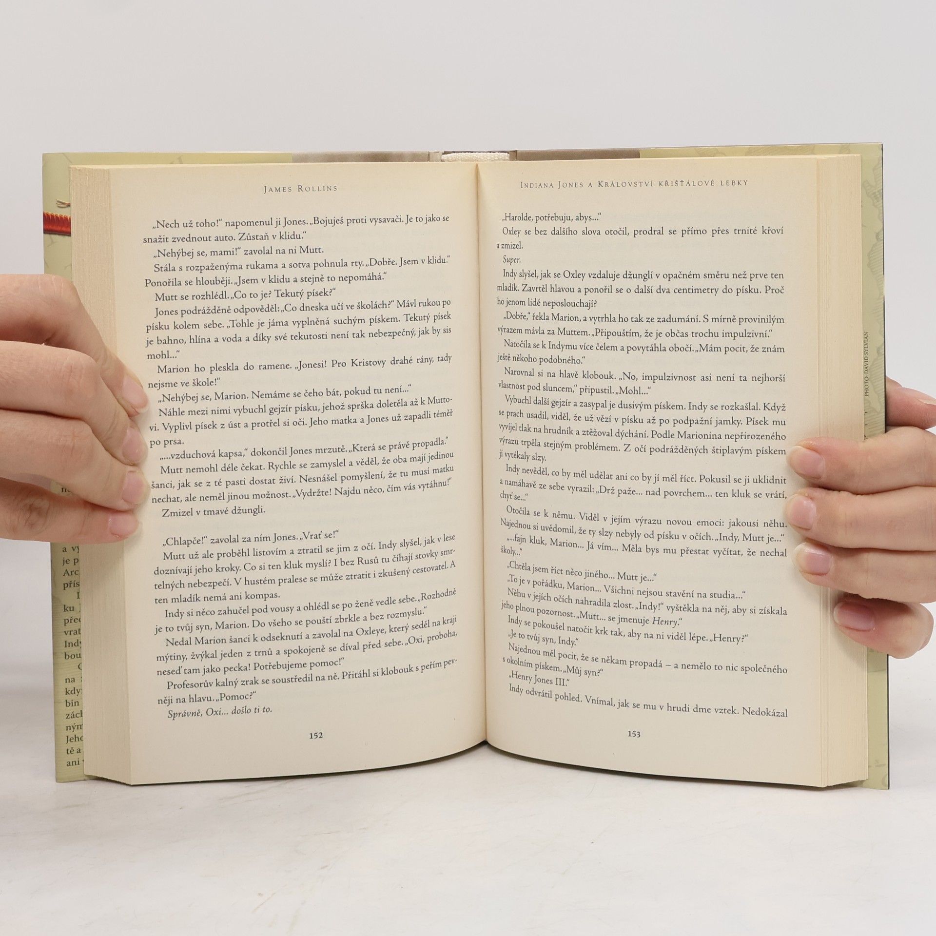 James Rollins Indiana Jones a království Křišťálové lebky