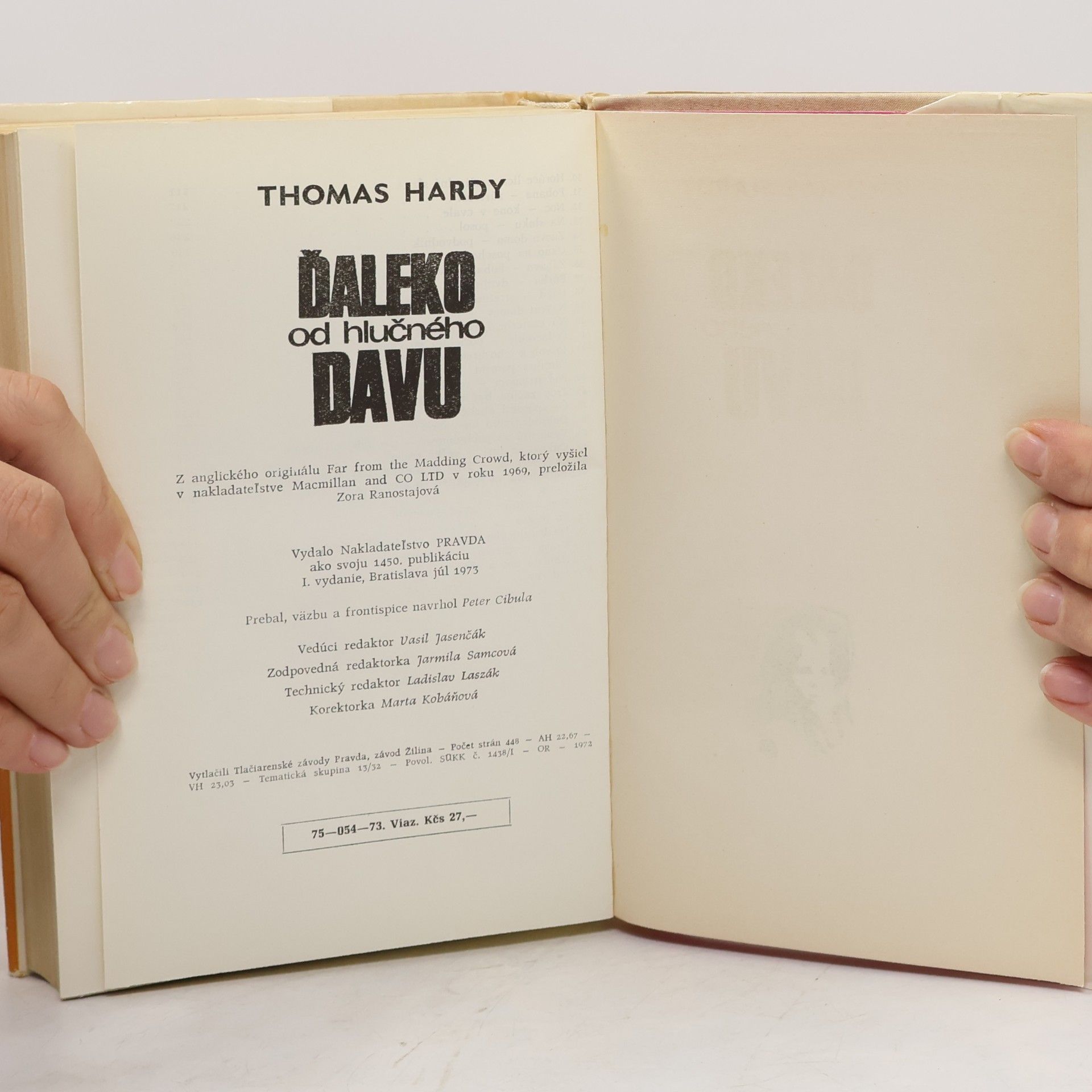Thomas Hardy Ďaleko od hlučného davu