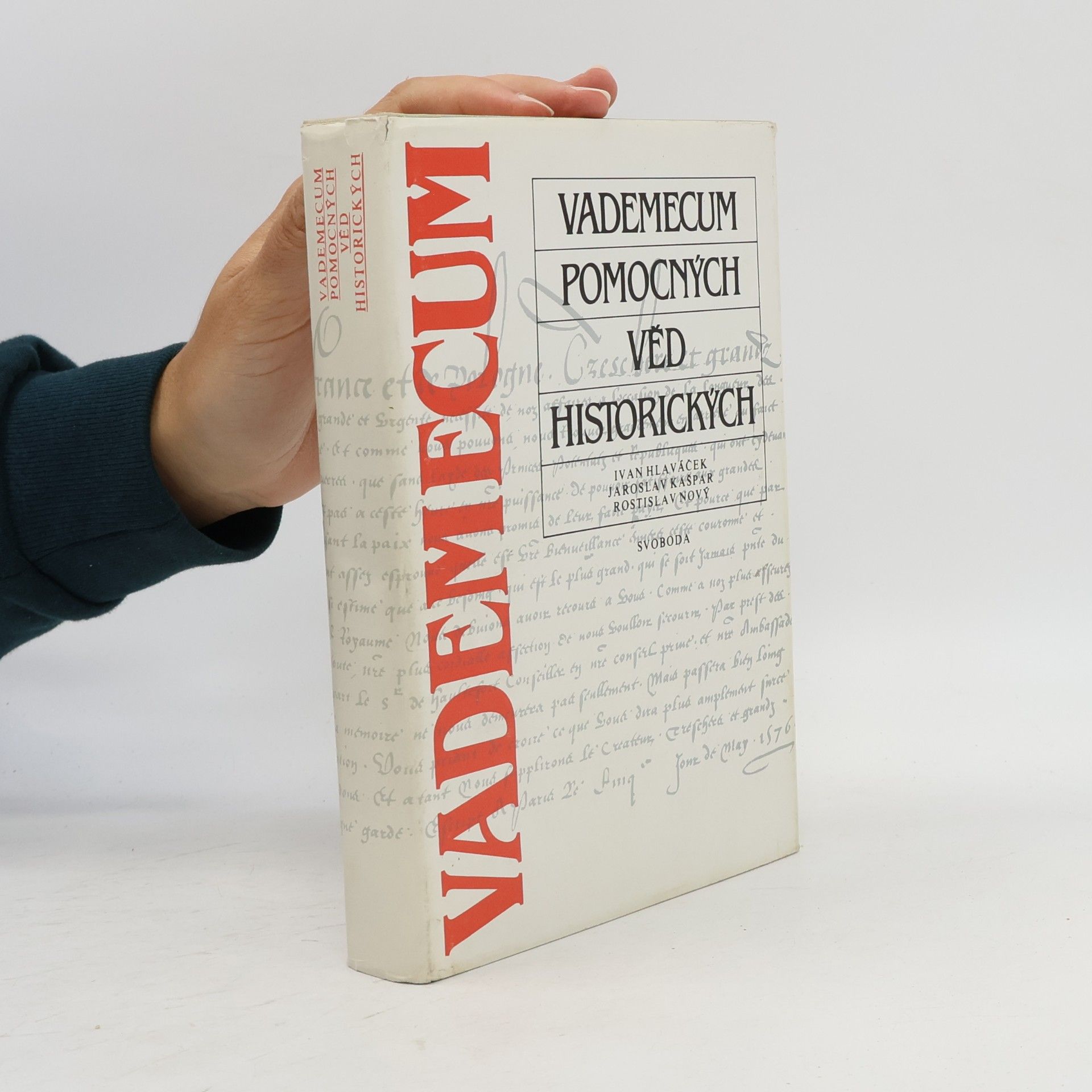 Ivan Hlaváček Vademecum pomocných věd historických