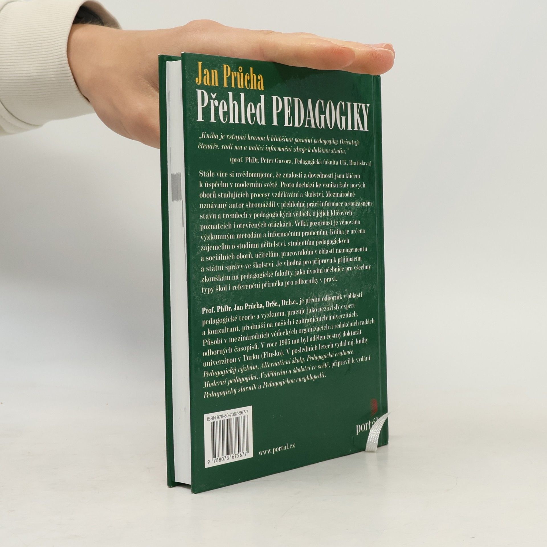 Jan Průcha Přehled pedagogiky