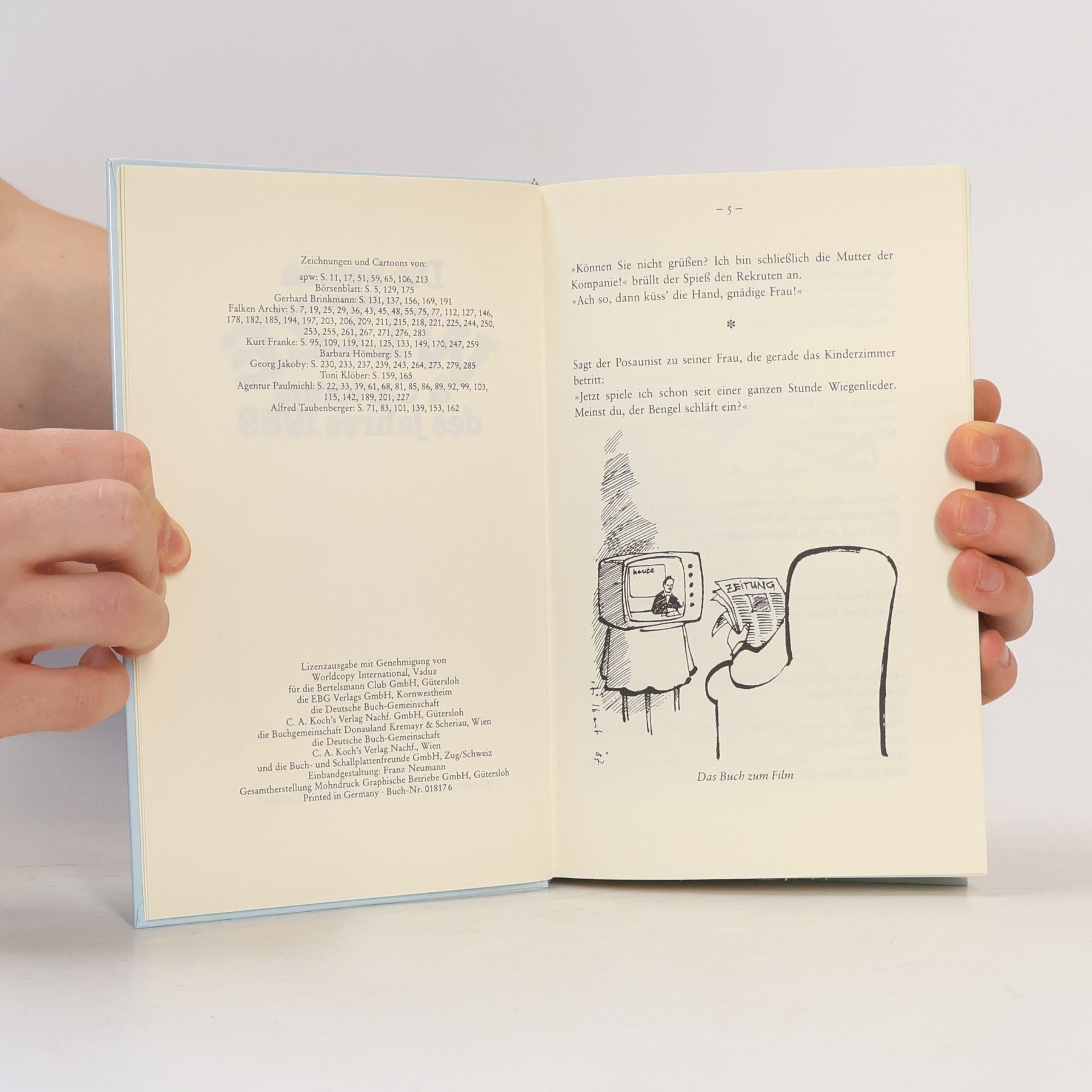 Autores varios Die besten Witze & Cartoons des Jahres 1989