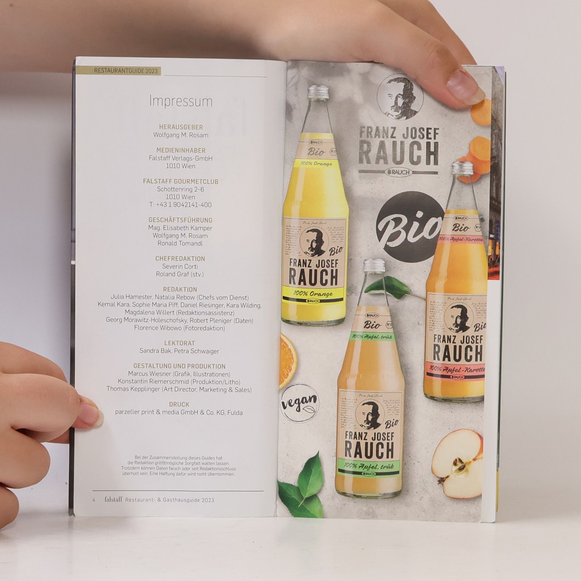 Autores varios Falstaff Restaurant & Gasthaus Guide 2023