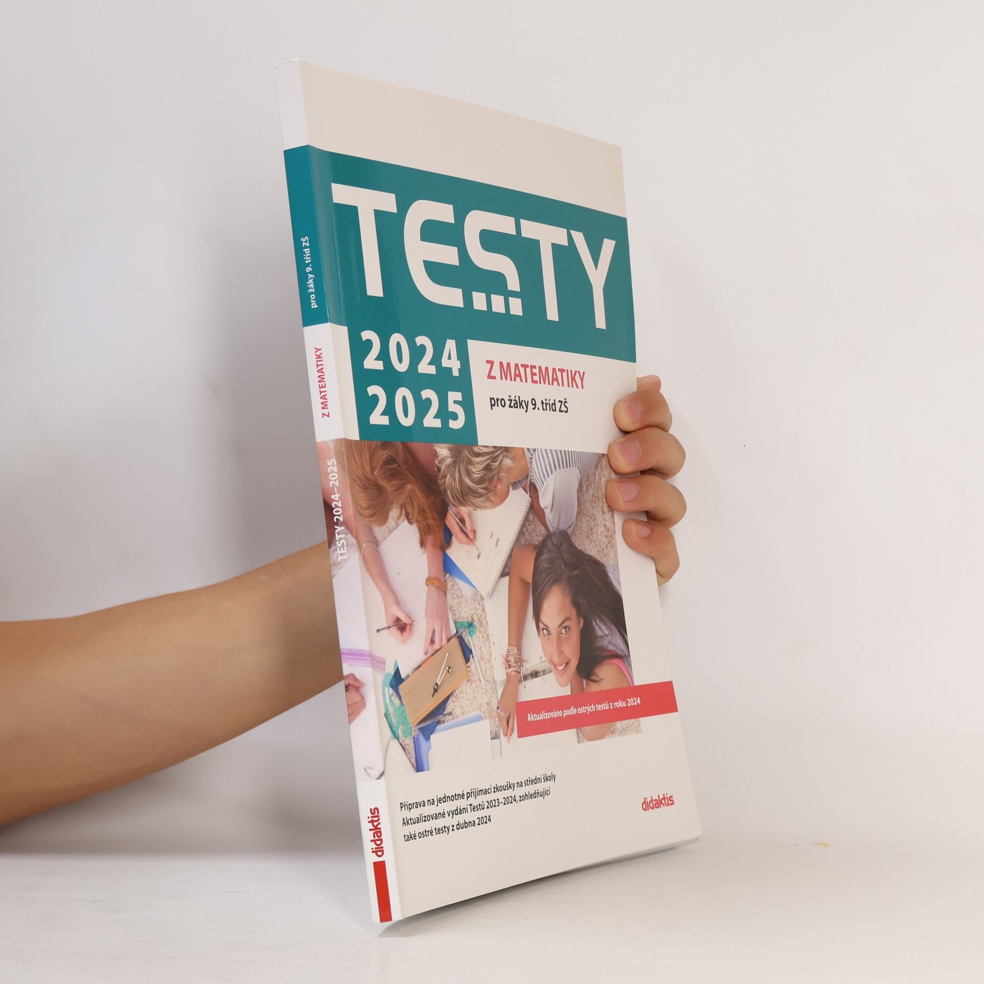 Various authors Testy 2024-2025 z matematiky pro žáky 9. tříd ZŠ