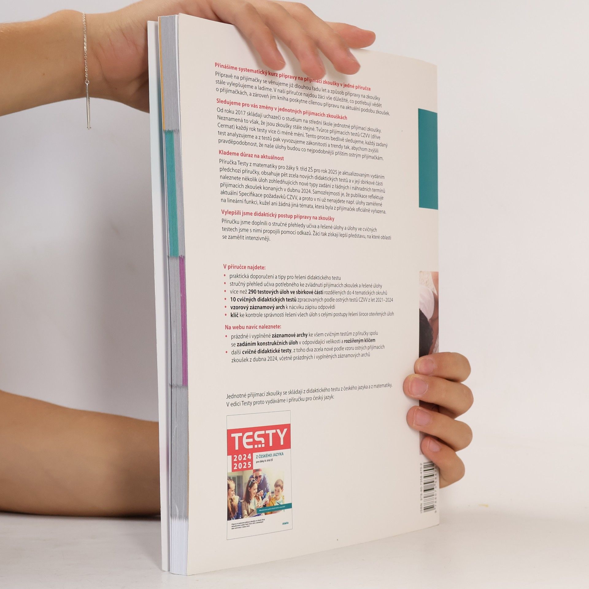 Various authors Testy 2024-2025 z matematiky pro žáky 9. tříd ZŠ