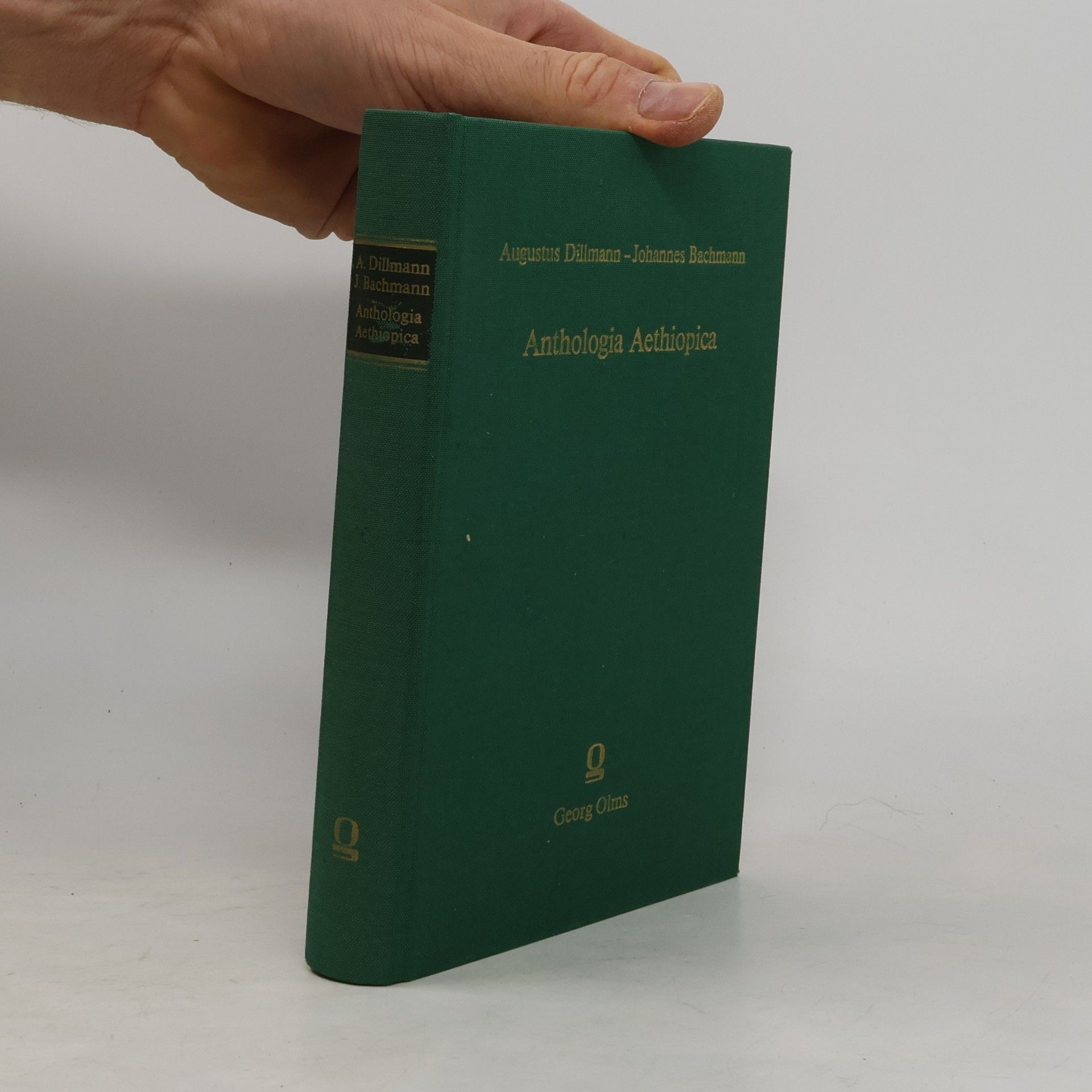 Johannes Bachmann Anthologia Aethiopica