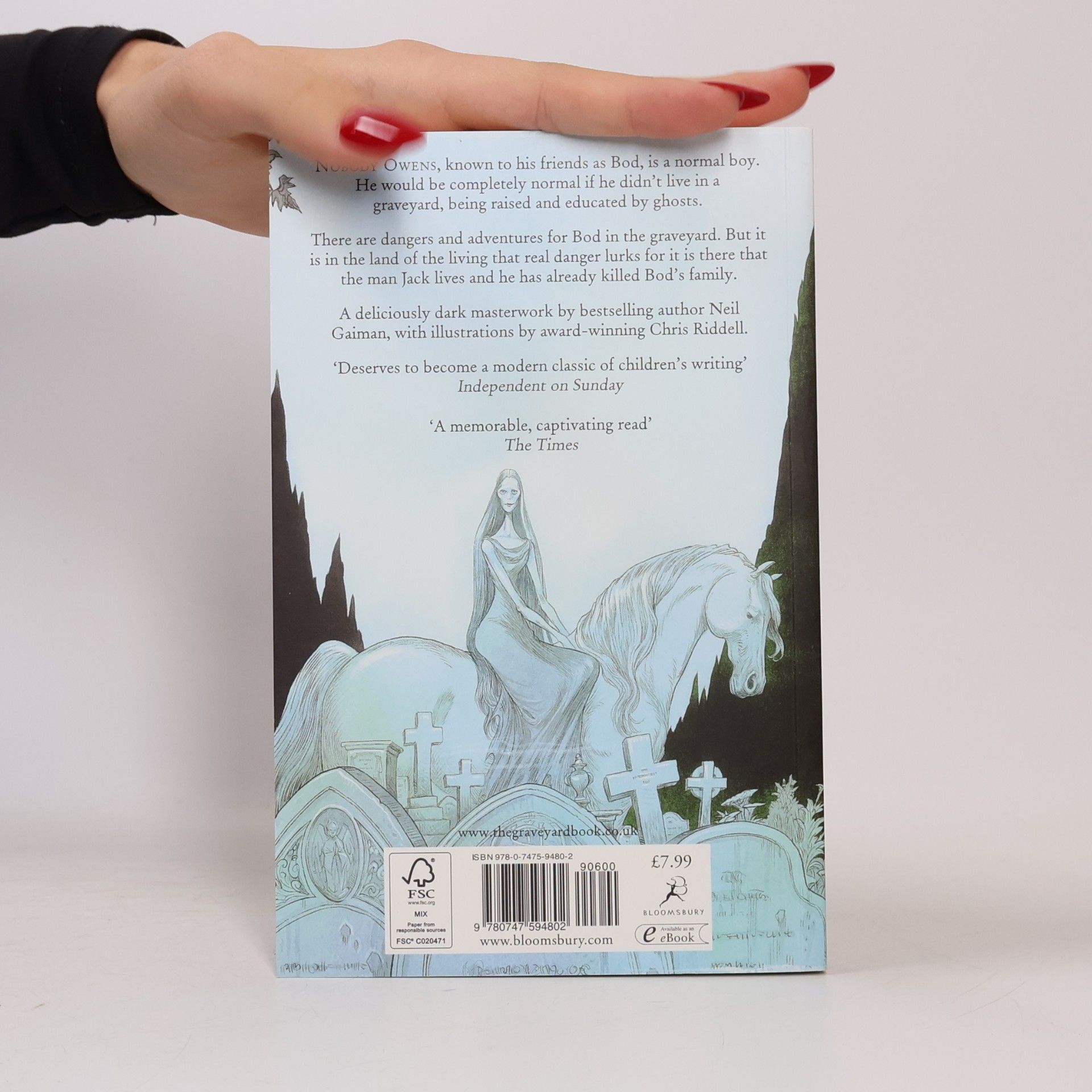 Neil Gaiman The graveyard book