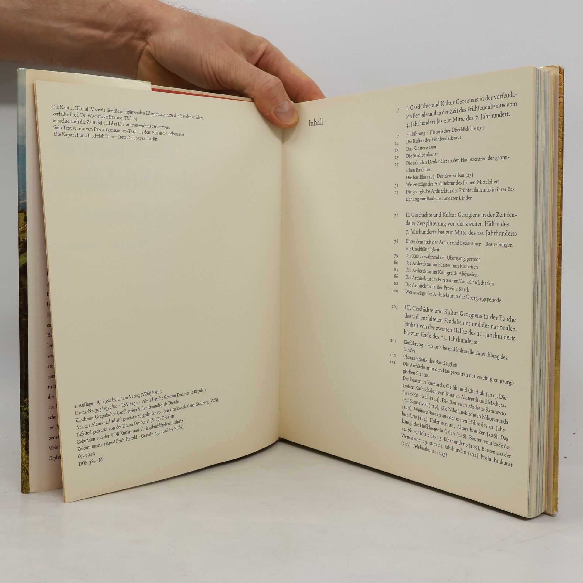 Autorenkollektiv Die Baukunst des Mittelalters in Georgien