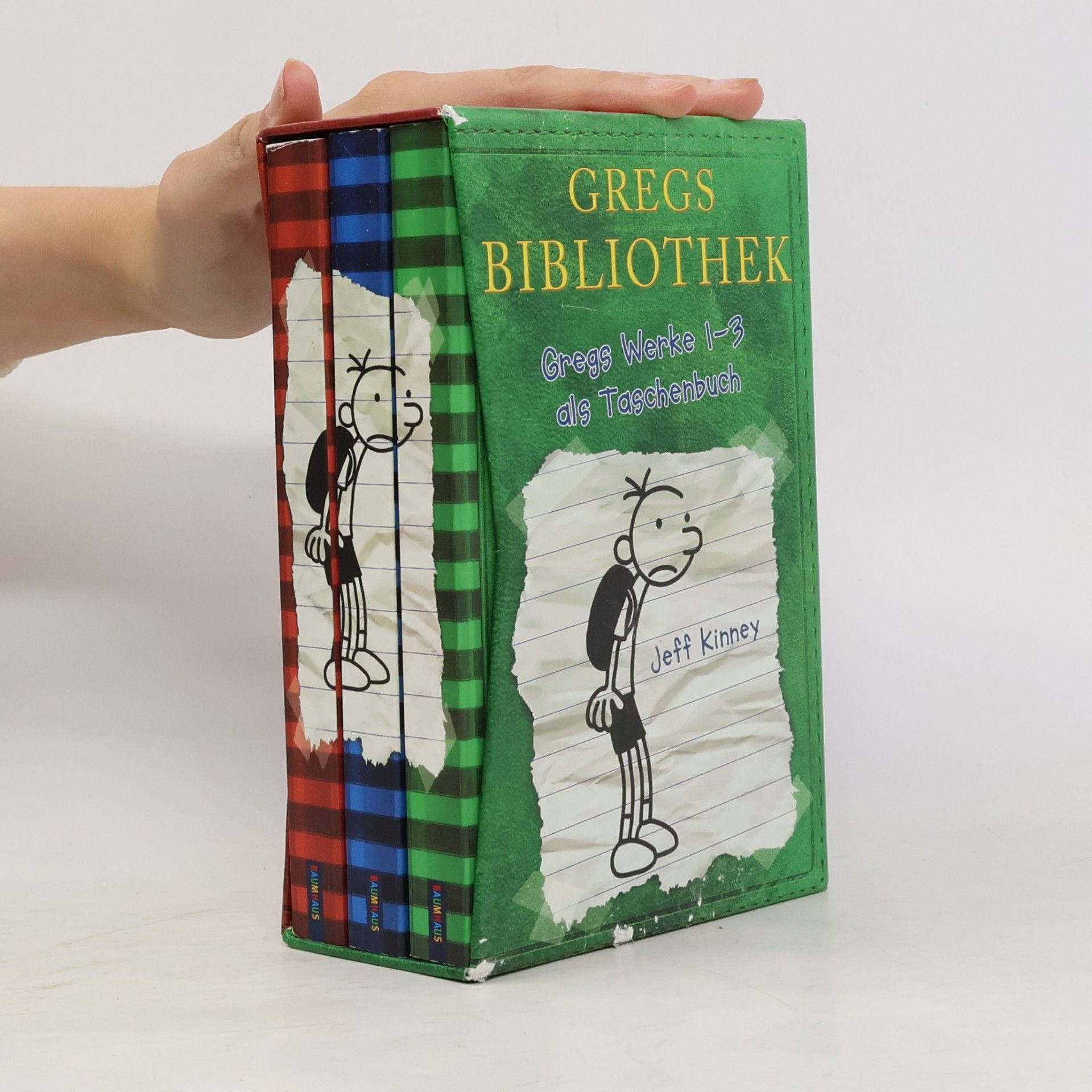 Jeff Kinney Gregs Bibliothek. Gregs Werke 1-3 als Taschenbuch