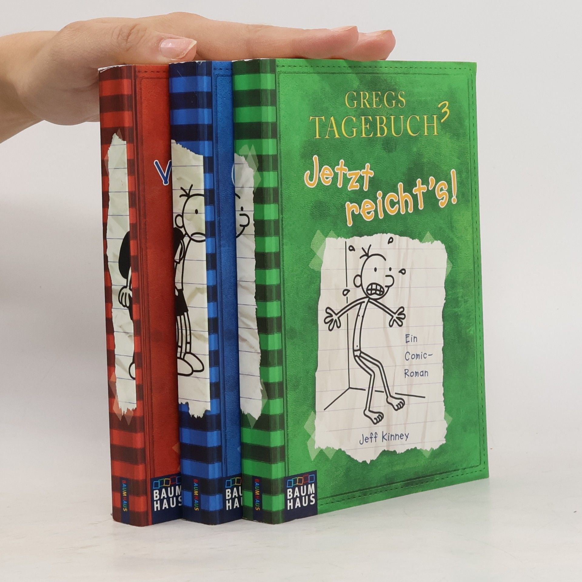 Jeff Kinney Gregs Bibliothek. Gregs Werke 1-3 als Taschenbuch