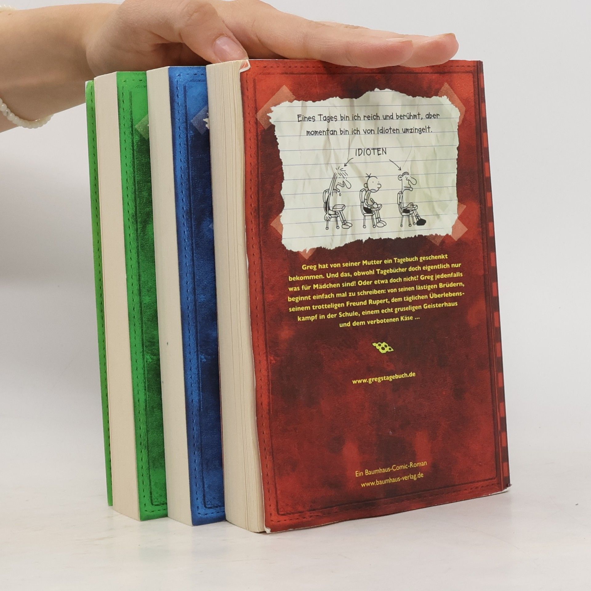Jeff Kinney Gregs Bibliothek. Gregs Werke 1-3 als Taschenbuch