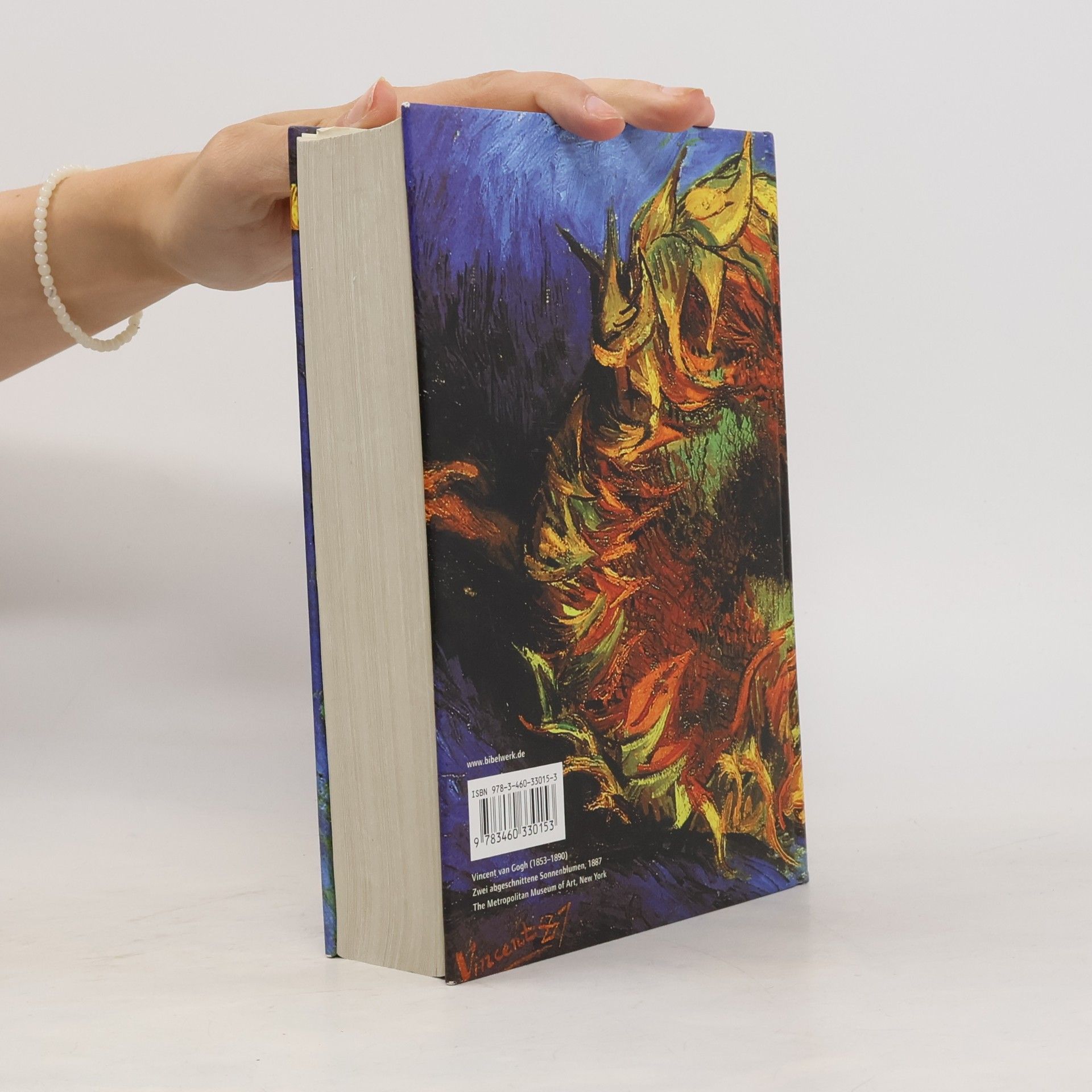 Katholisches Bibelwerk Die Bibel, Einheitsübersetzung der Heiligen Schrift, Gesamtausgabe, Umschlagbild Van Gogh 'Zwei abgeschnittene Sonnenblumen' (Nr