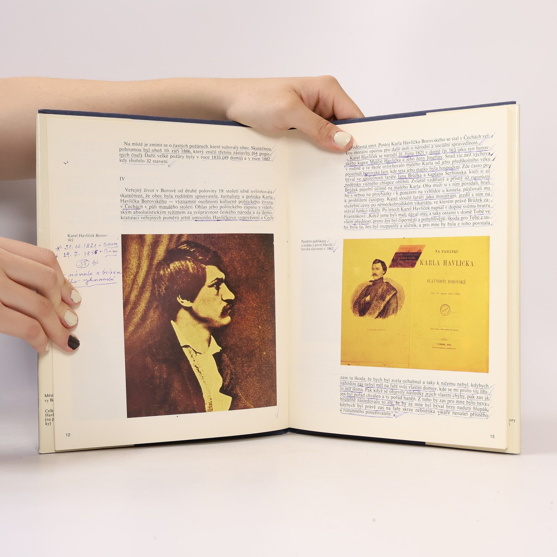 Autores varios Sedm století Havlíčkovy Borové
