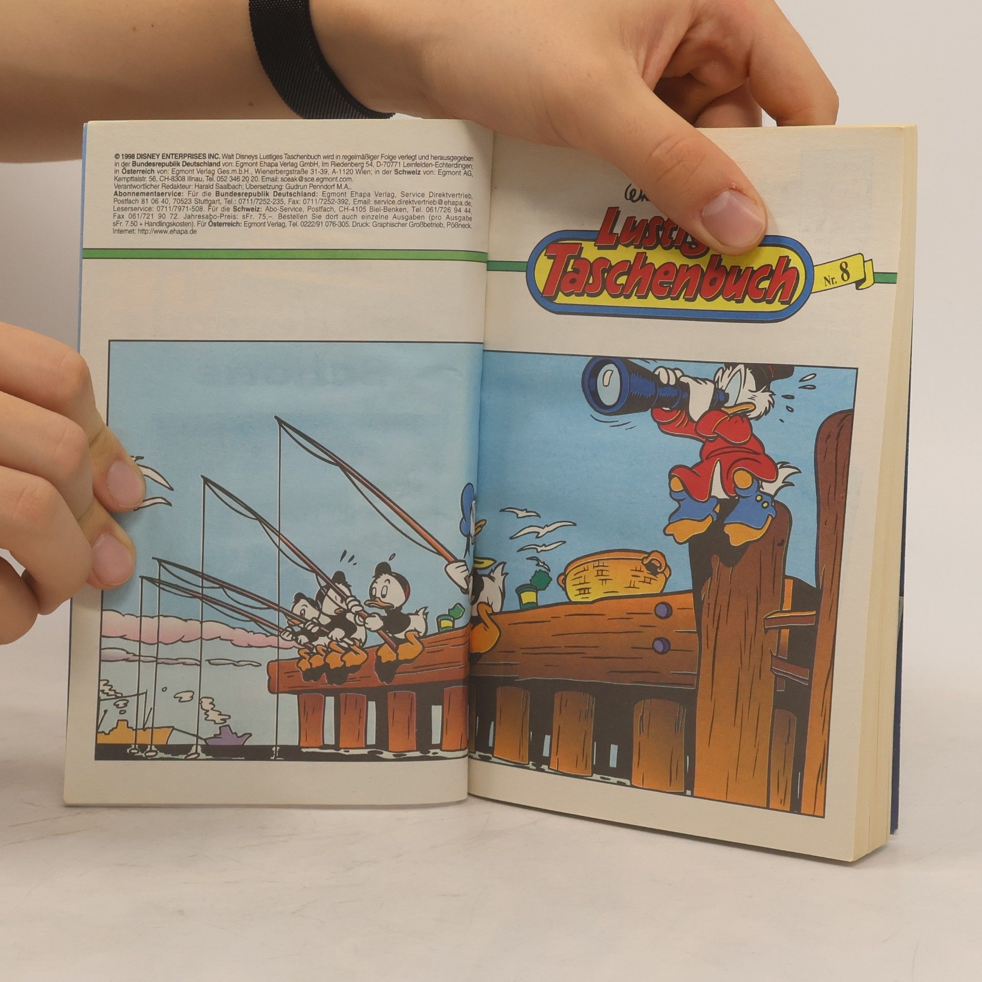 Walt Disney Lustiges Taschenbuch 8. Der Fliegende schotte