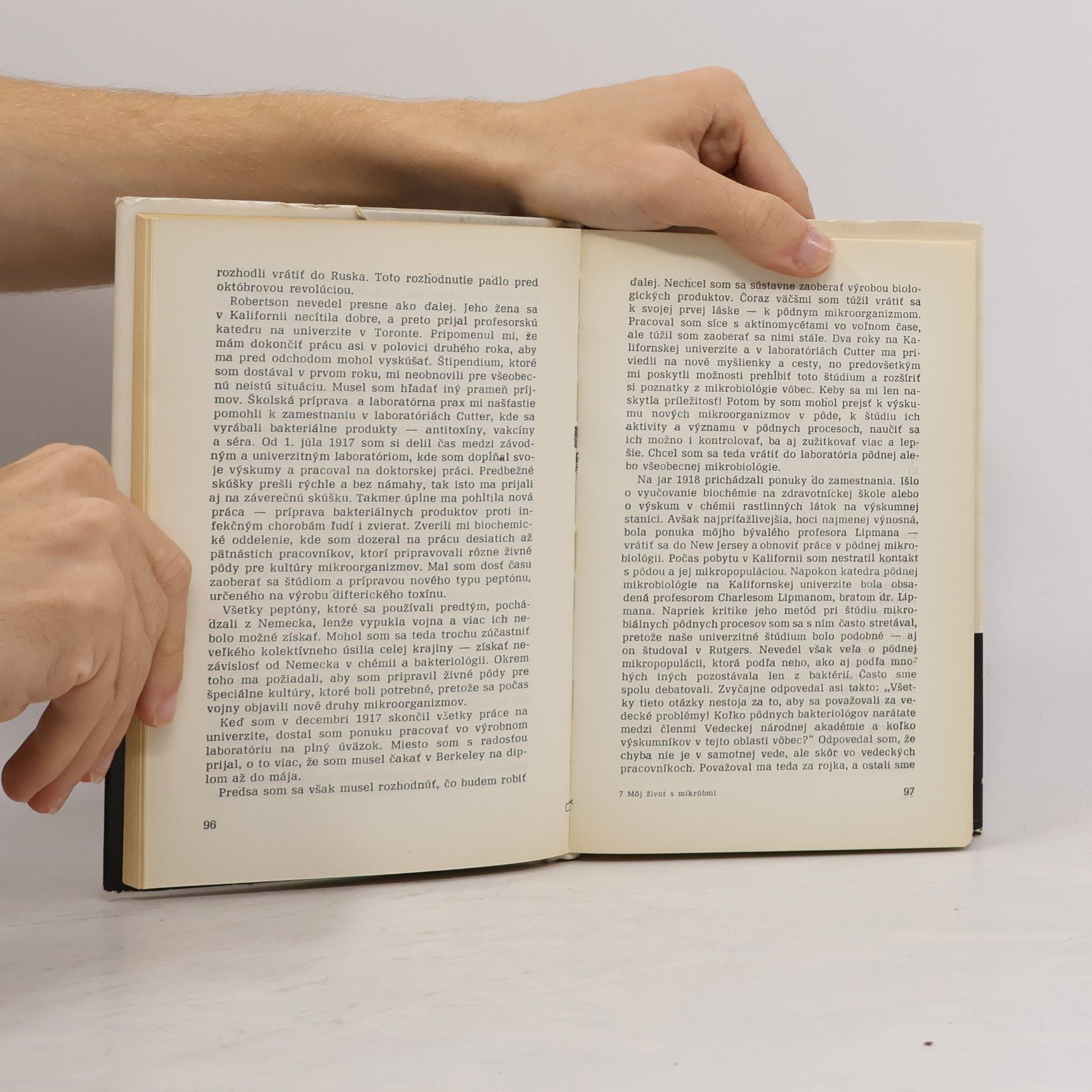 Selman Abraham Waksman Môj život s mikróbmi