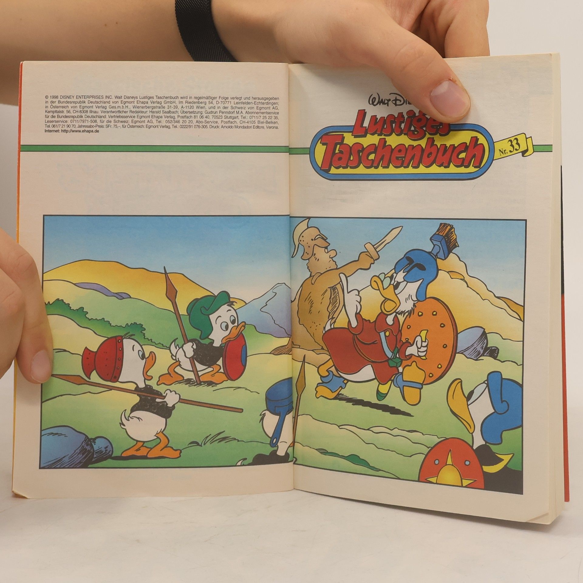 Walt Disney Lustiges Taschenbuch 33. Der Schatz des Odysseus