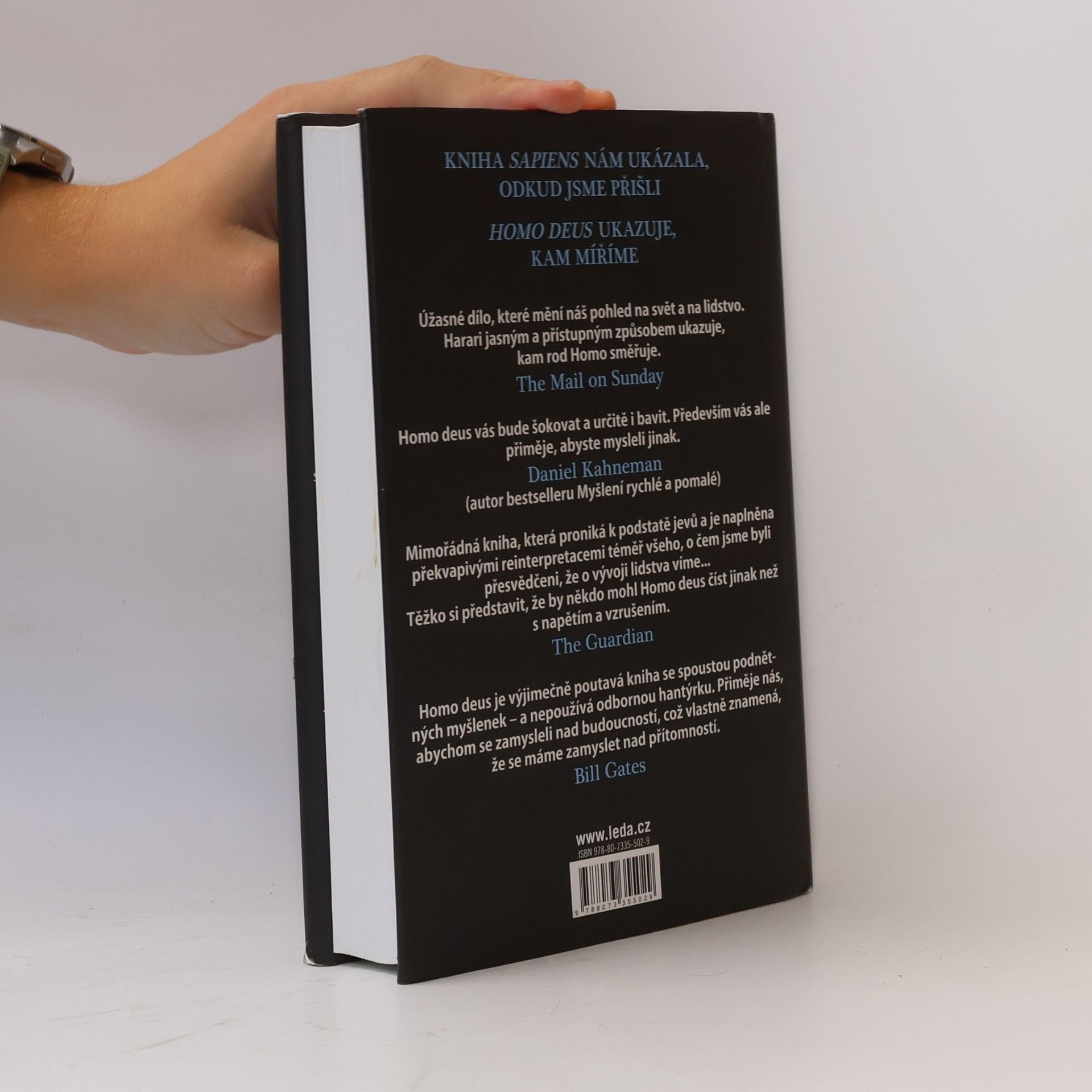 Yuval Noah Harari Homo deus. Stručné dějiny zítřka