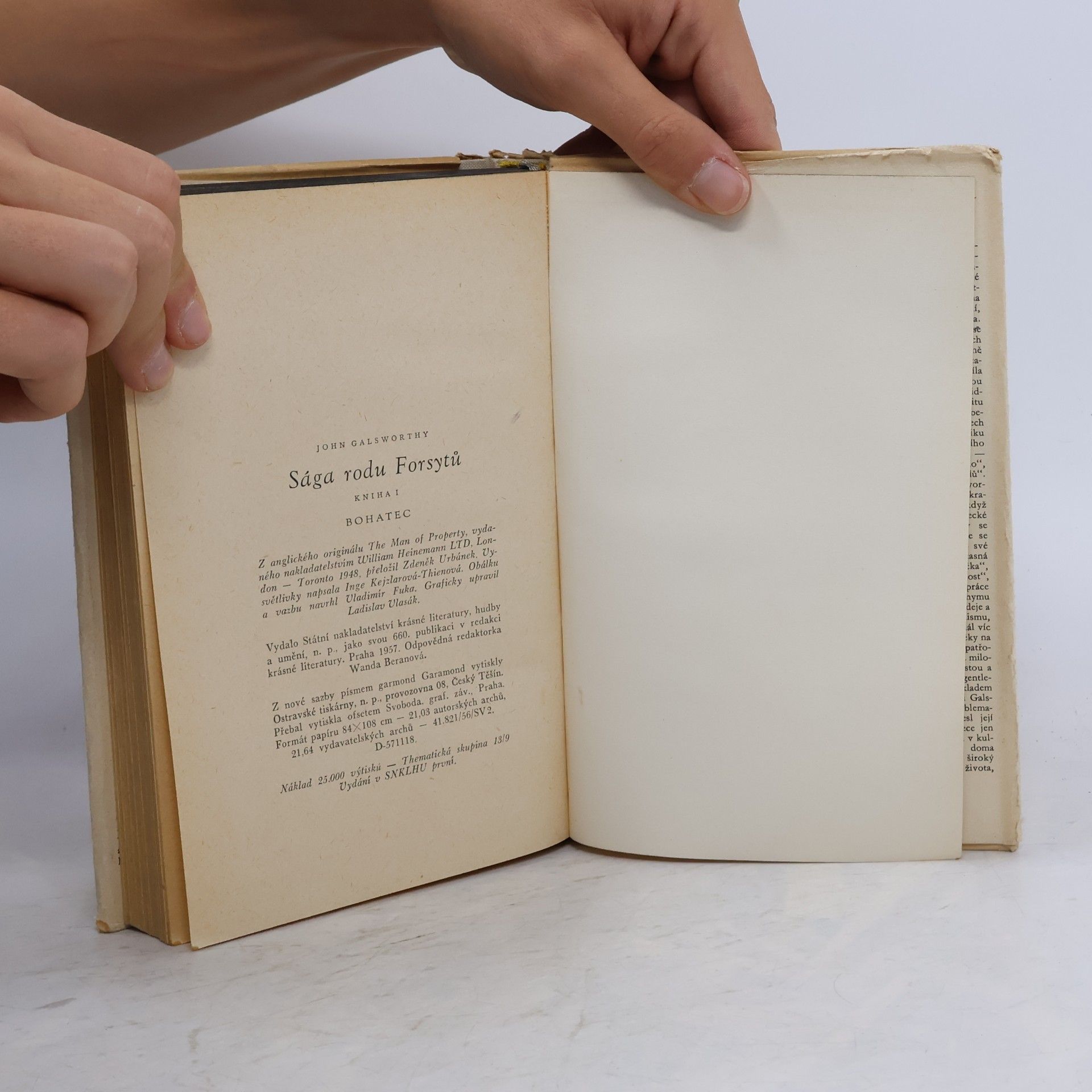 John Galsworthy Sága rodu Forsytů I. Bohatec