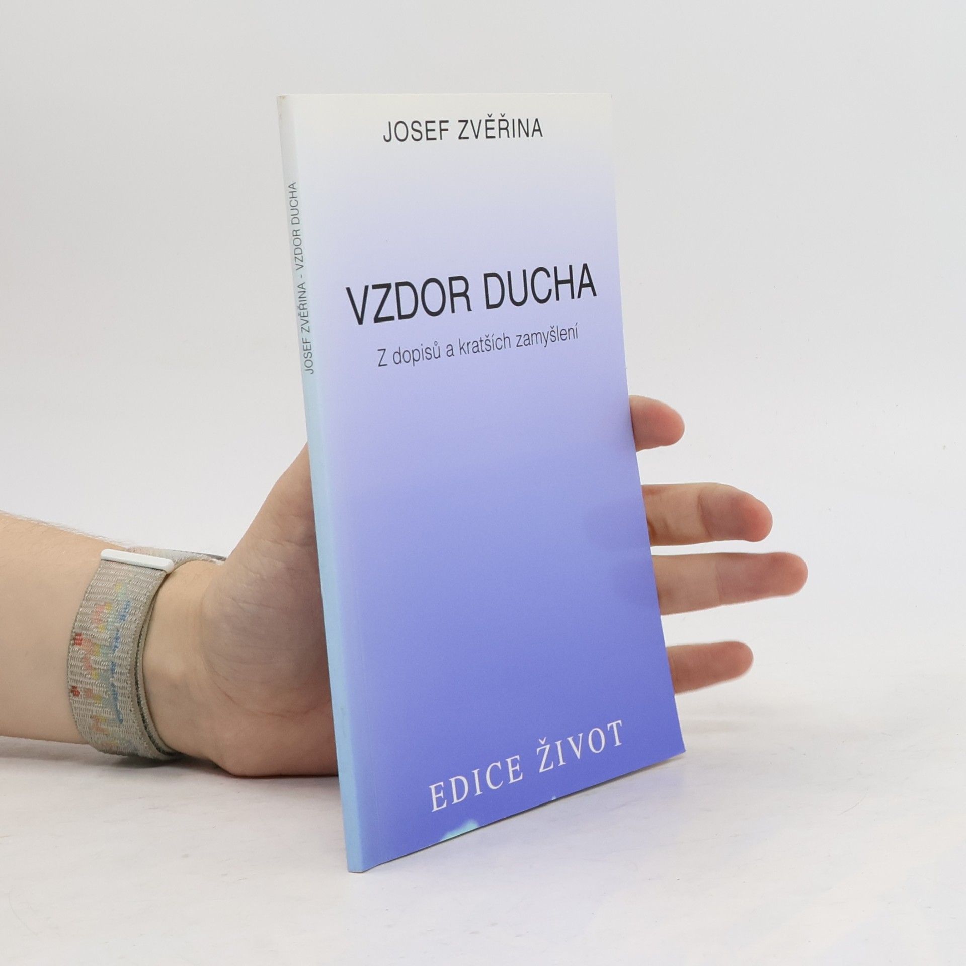 Josef Zvěřina Vzdor ducha
