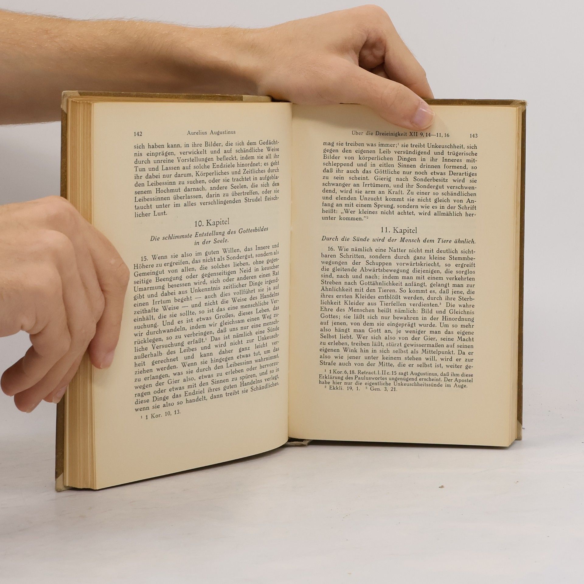 Augustin Fünfzehn Bücher über die Dreieinigkeit