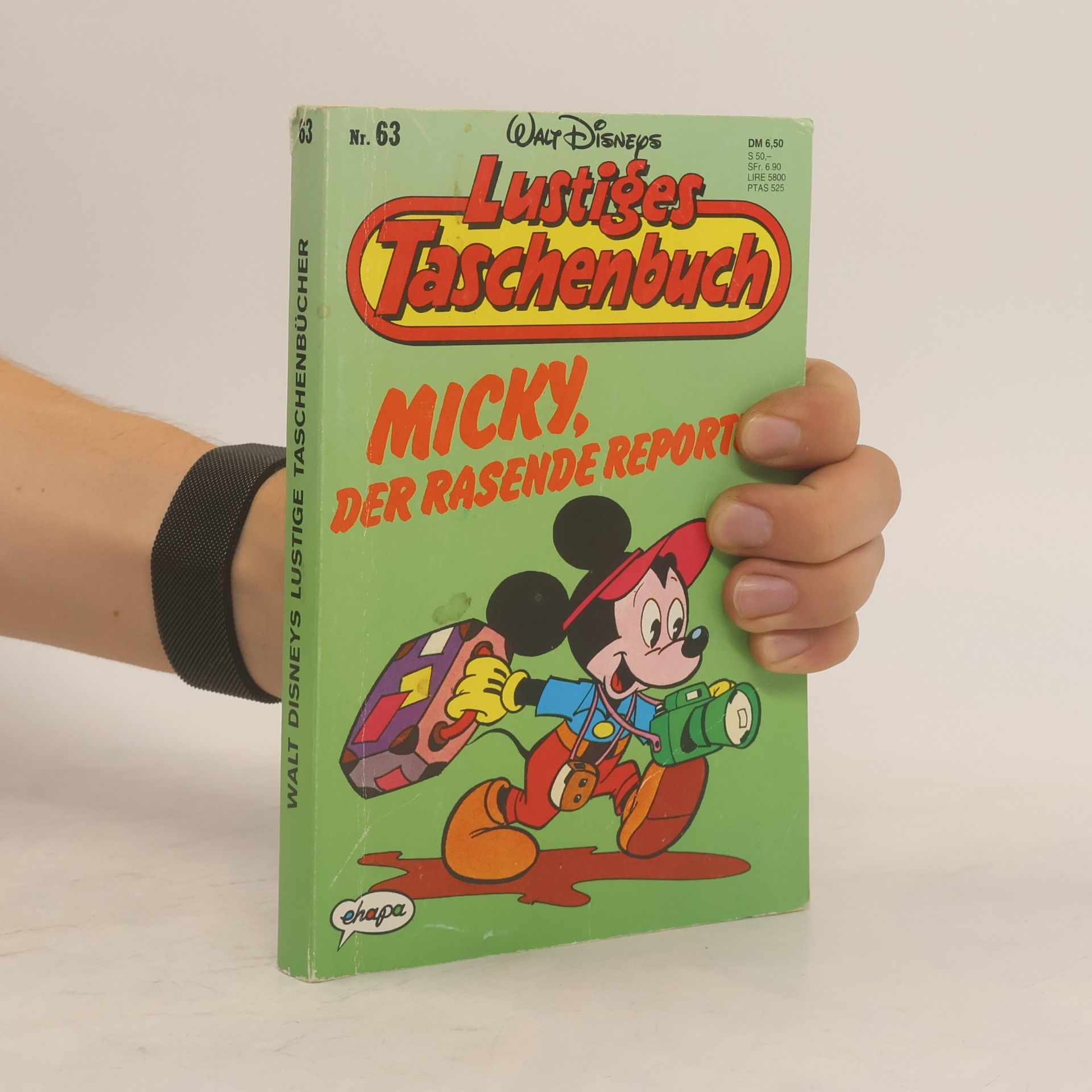 Various authors Lustige Taschenbücher 63. Micky, der rasende Reporter