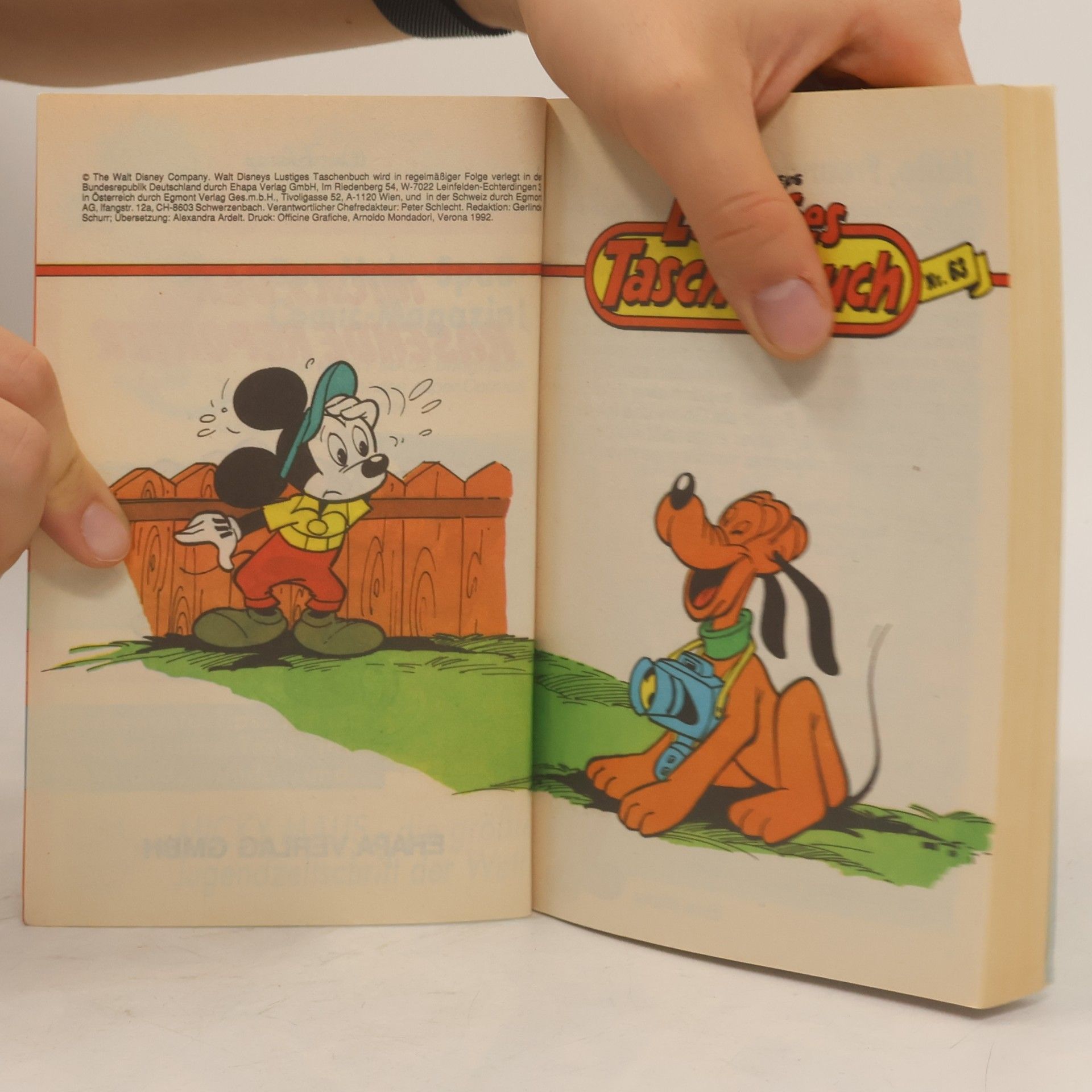 kolektiv Lustige Taschenbücher 63. Micky, der rasende Reporter