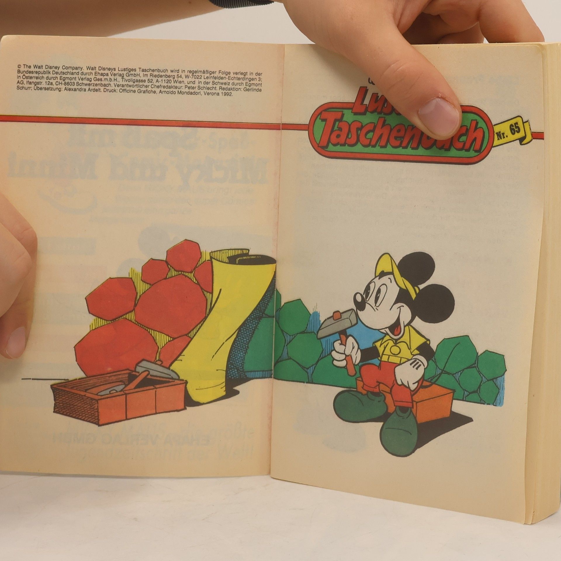 Walt Disney Lustiges Taschenbuch 65. Spaß mit Micky und Minni