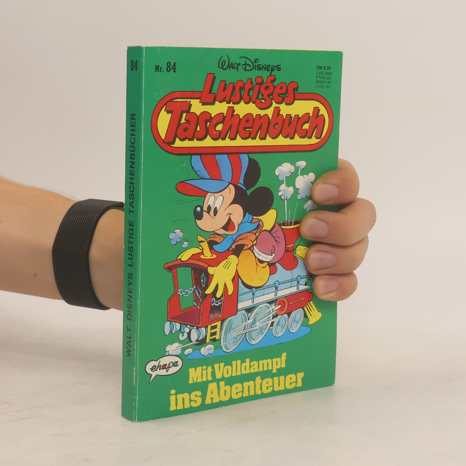 Walt Disney Lustiges Taschenbuch 84. Mit Volldampf ins Abenteuer