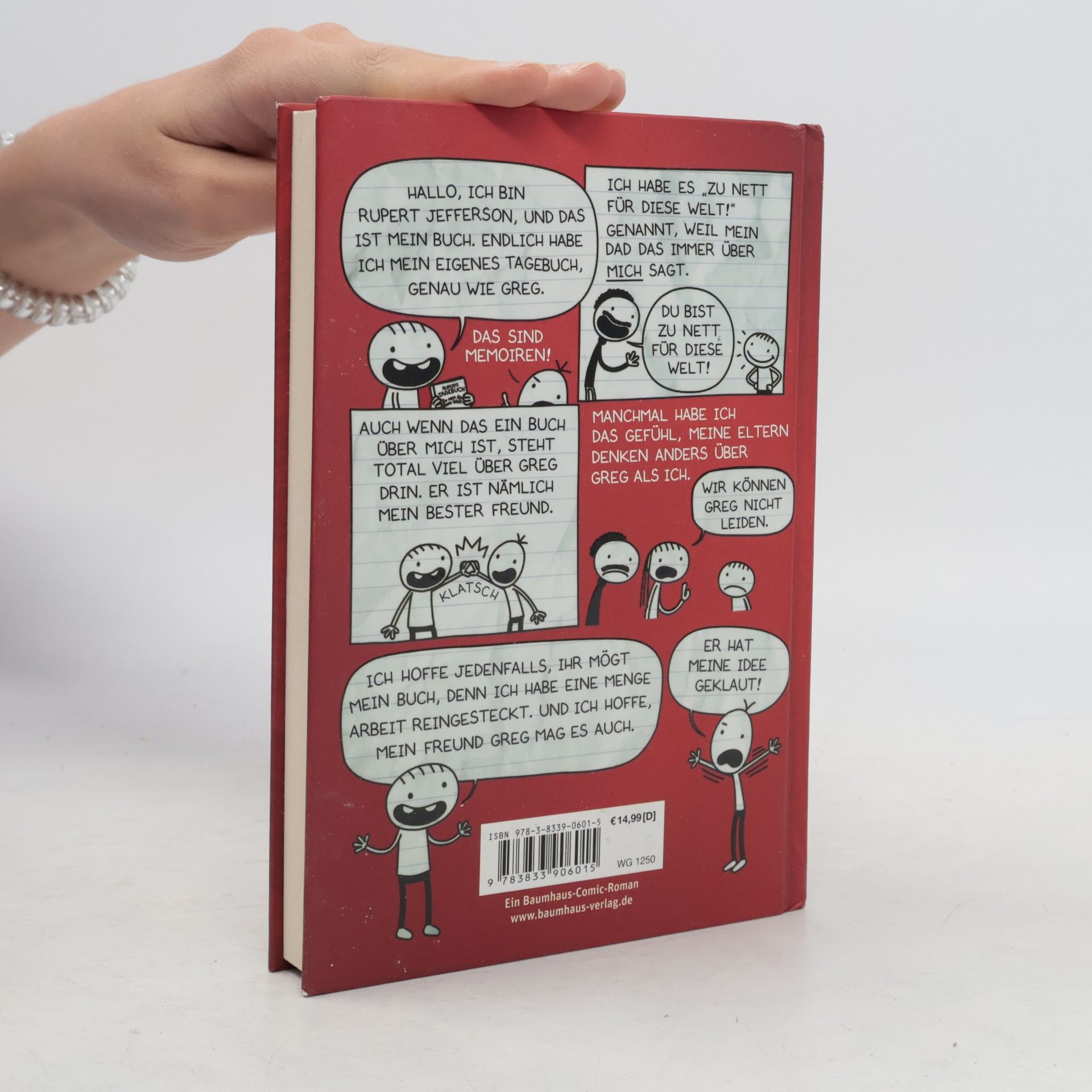 Jeff Kinney Ruperts Tagebuch: Zu nett für diese Welt! Jetzt rede ich!