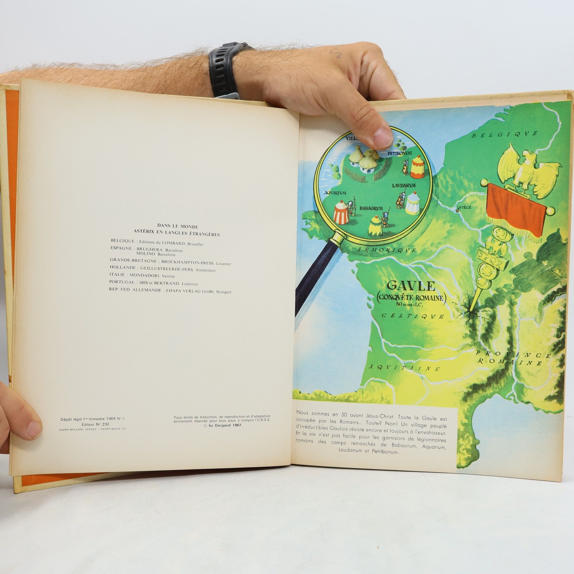 René Goscinny Une Aventures d'Astérix - Astérix Légionnaire