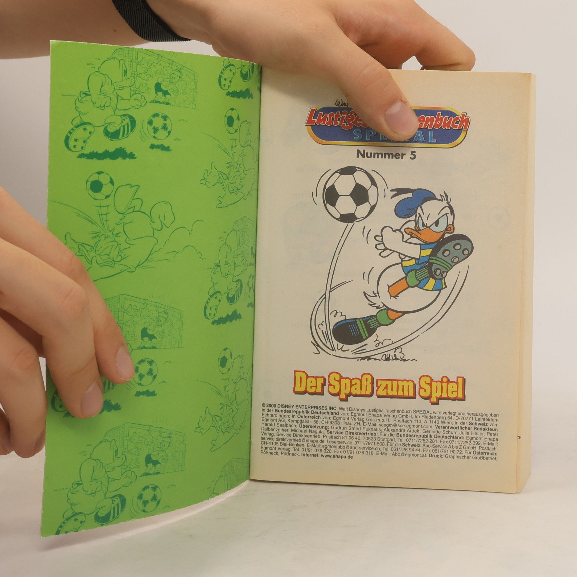 Walt Disney Lustiges Taschenbuch spezial:Der spass zum spiel