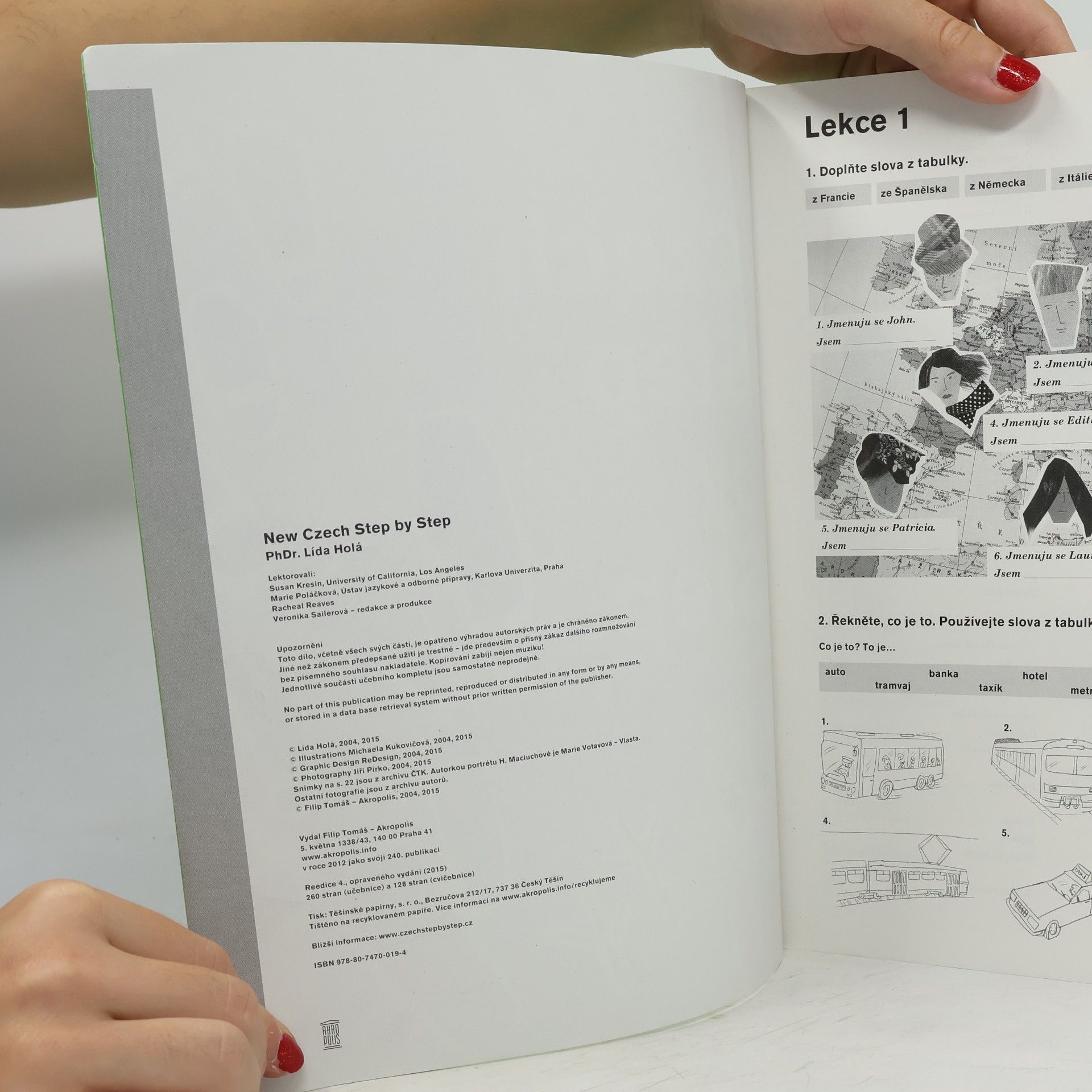 Lída Holá New Czech Step by Step. Activity Book