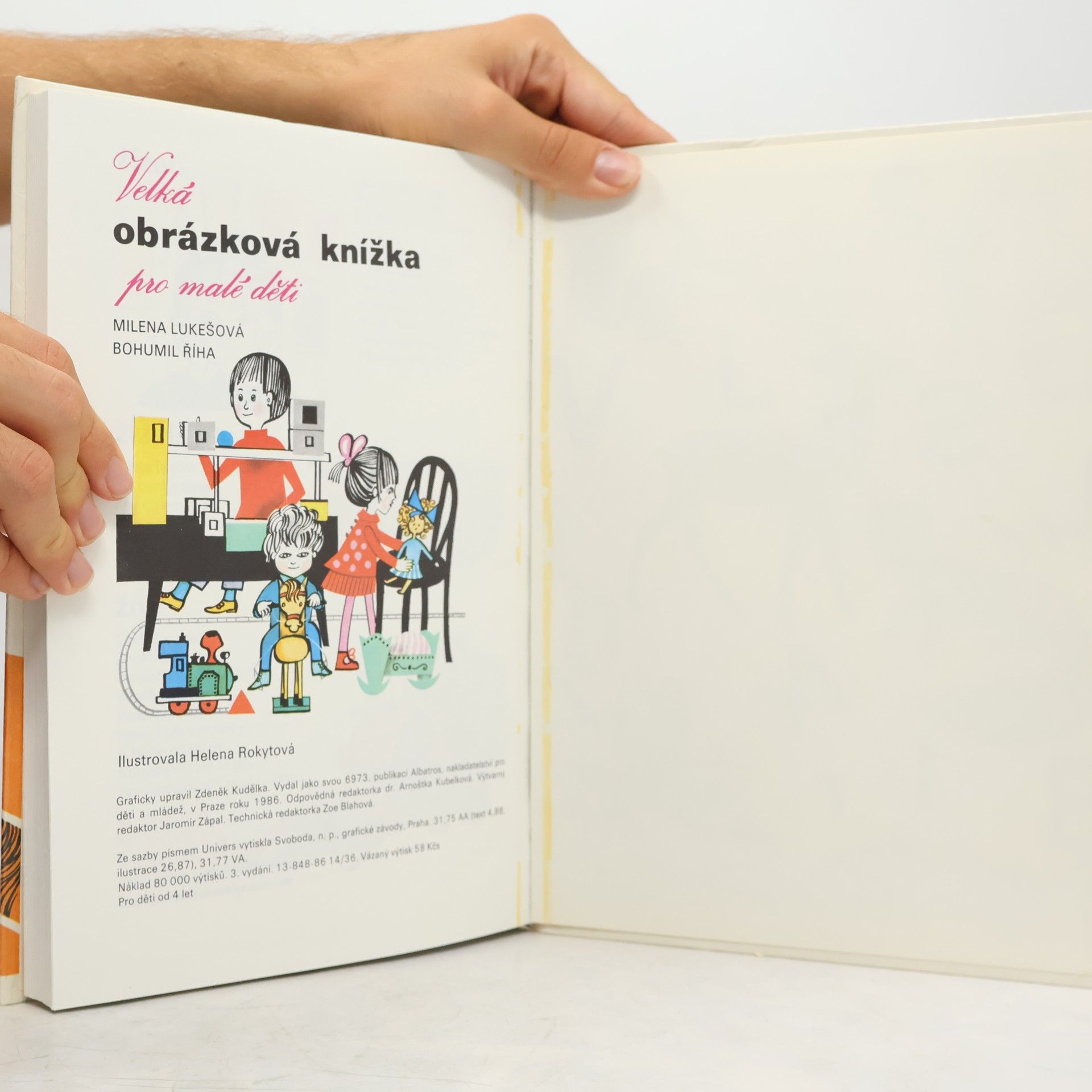 Bohumil Říha Velká obrázková knížka pro malé děti